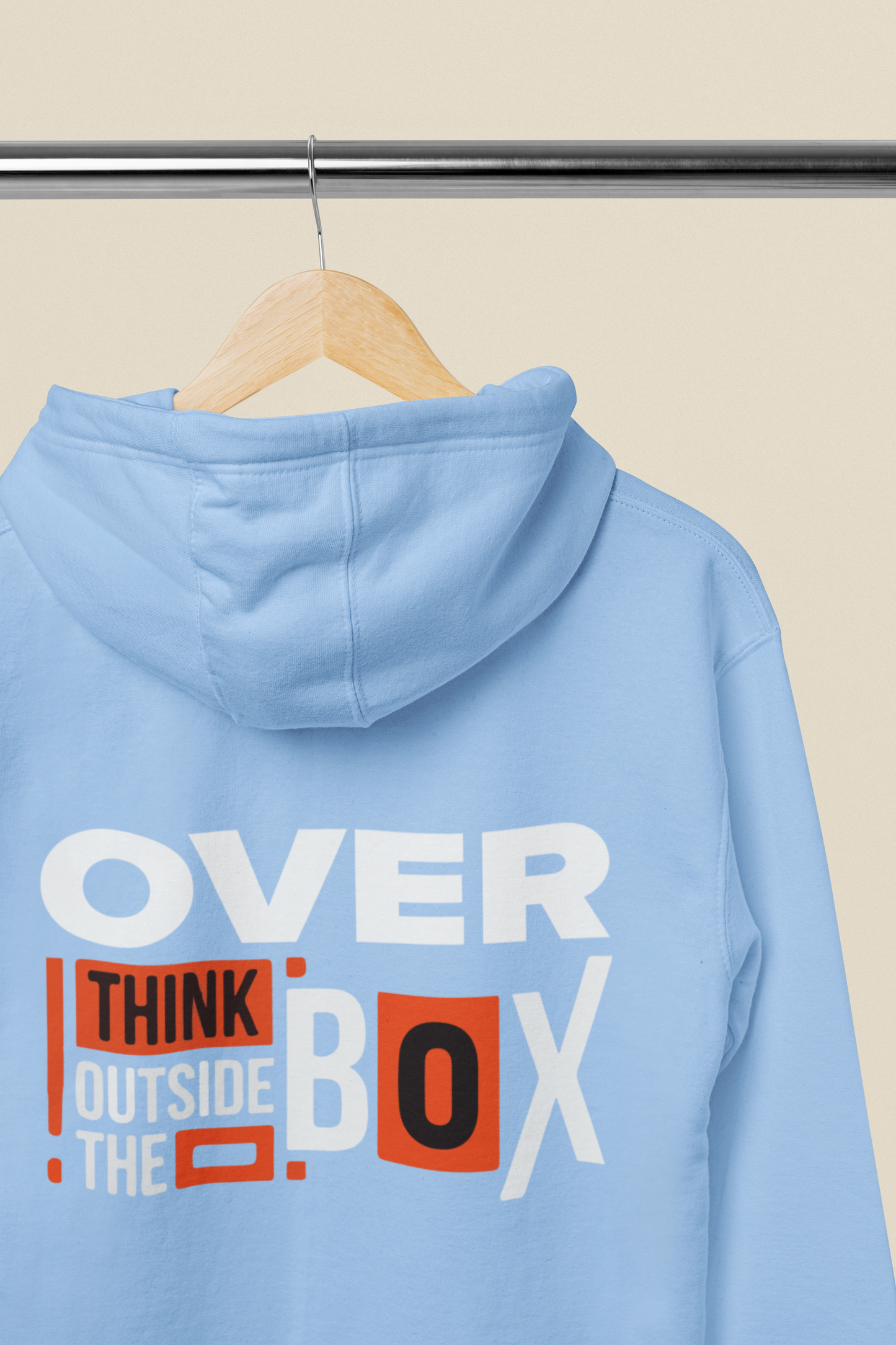 Overthink Outside the Box Unisex Hoodie
