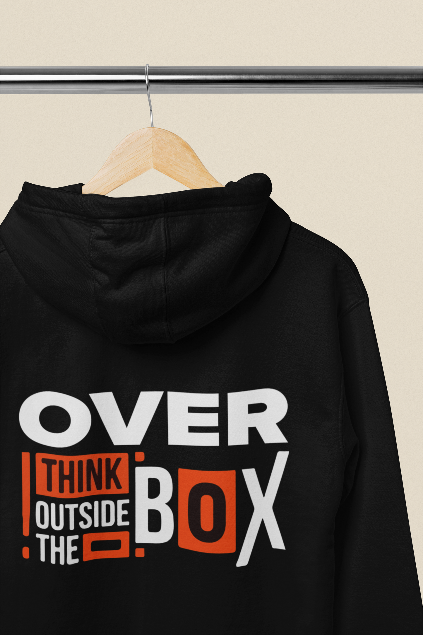 Overthink Outside the Box Unisex Hoodie