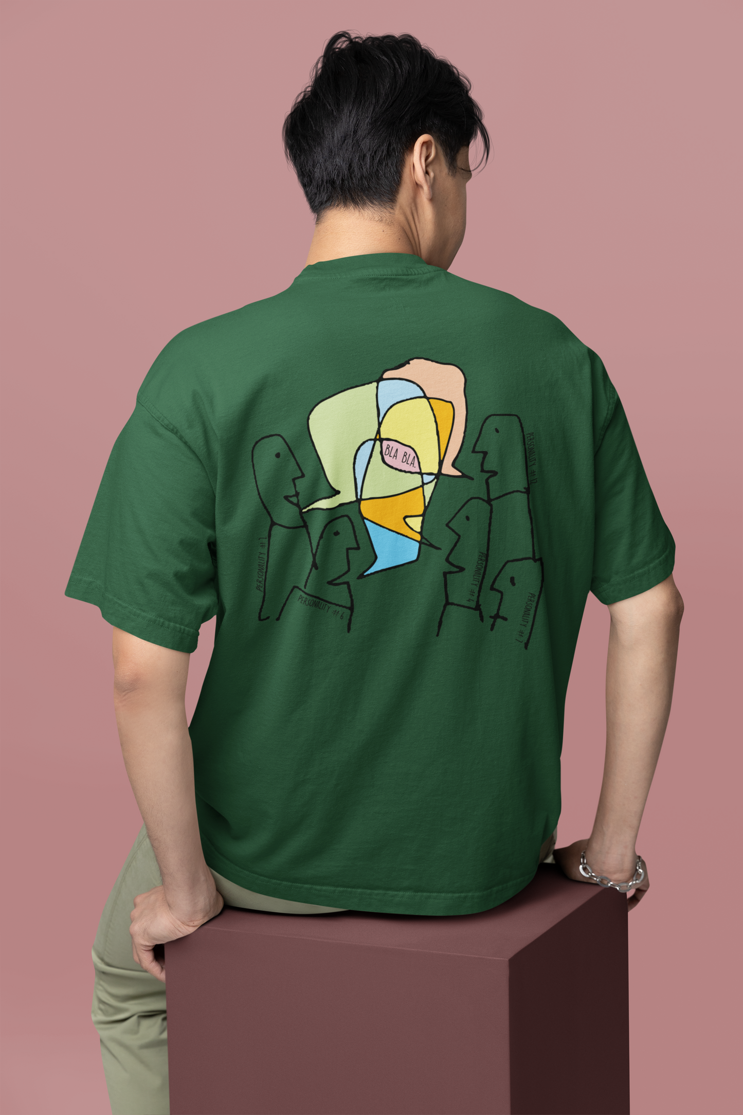 Multi-Personality You Oversized Unisex T-Shirt