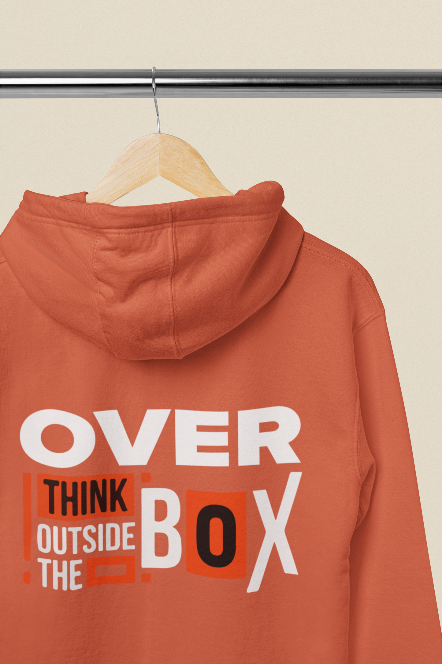 Overthink Outside the Box Unisex Hoodie