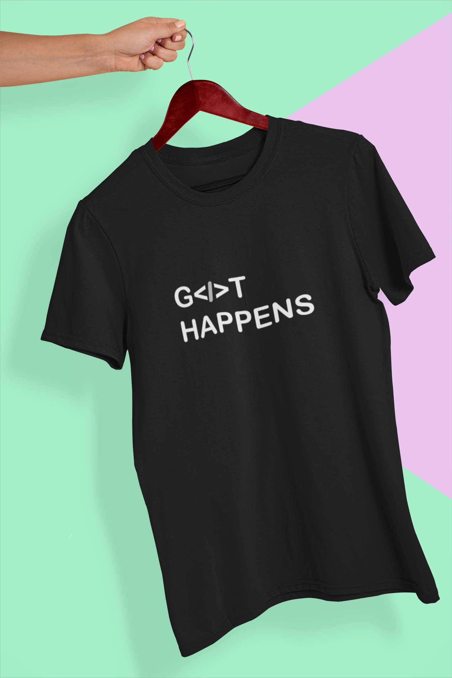 GIT HAPPENS Men's T-Shirt