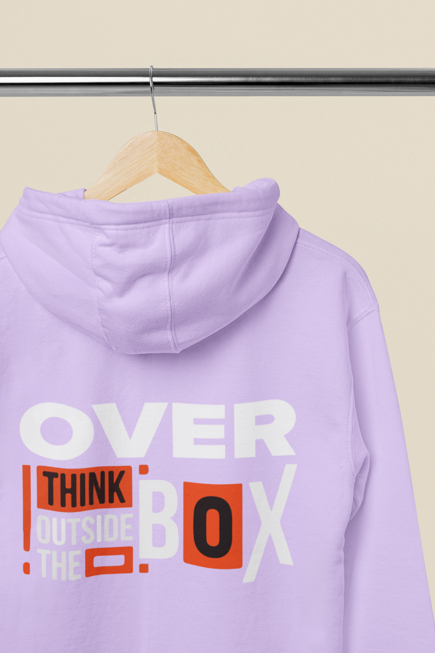 Overthink Outside the Box Unisex Hoodie