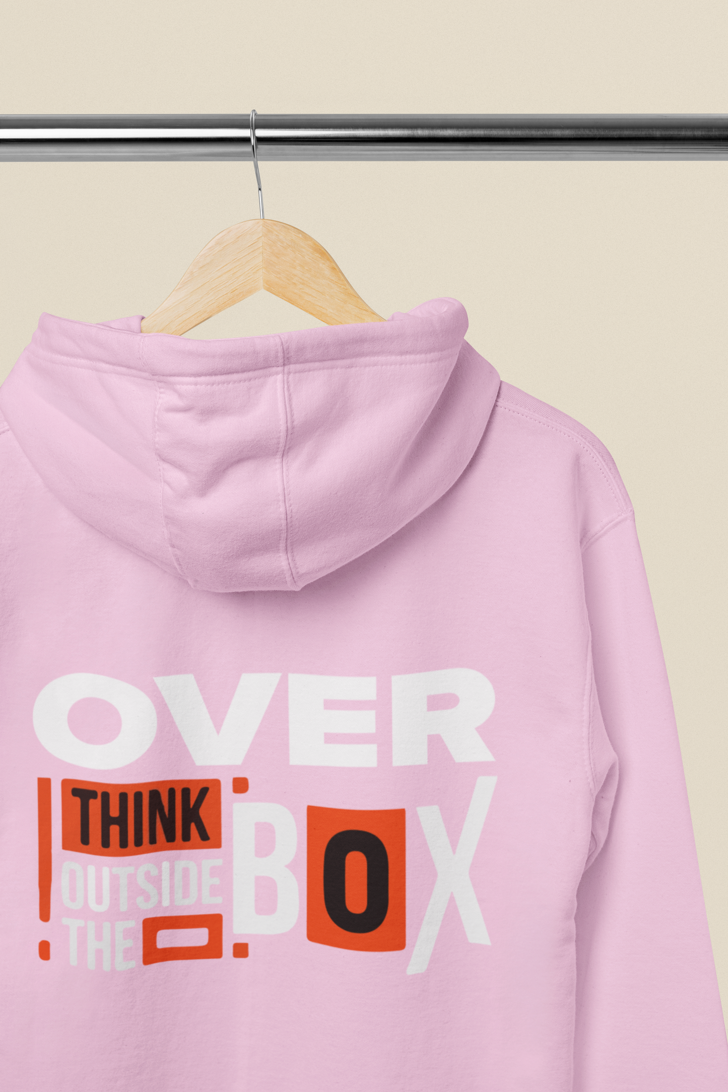 Overthink Outside the Box Unisex Hoodie