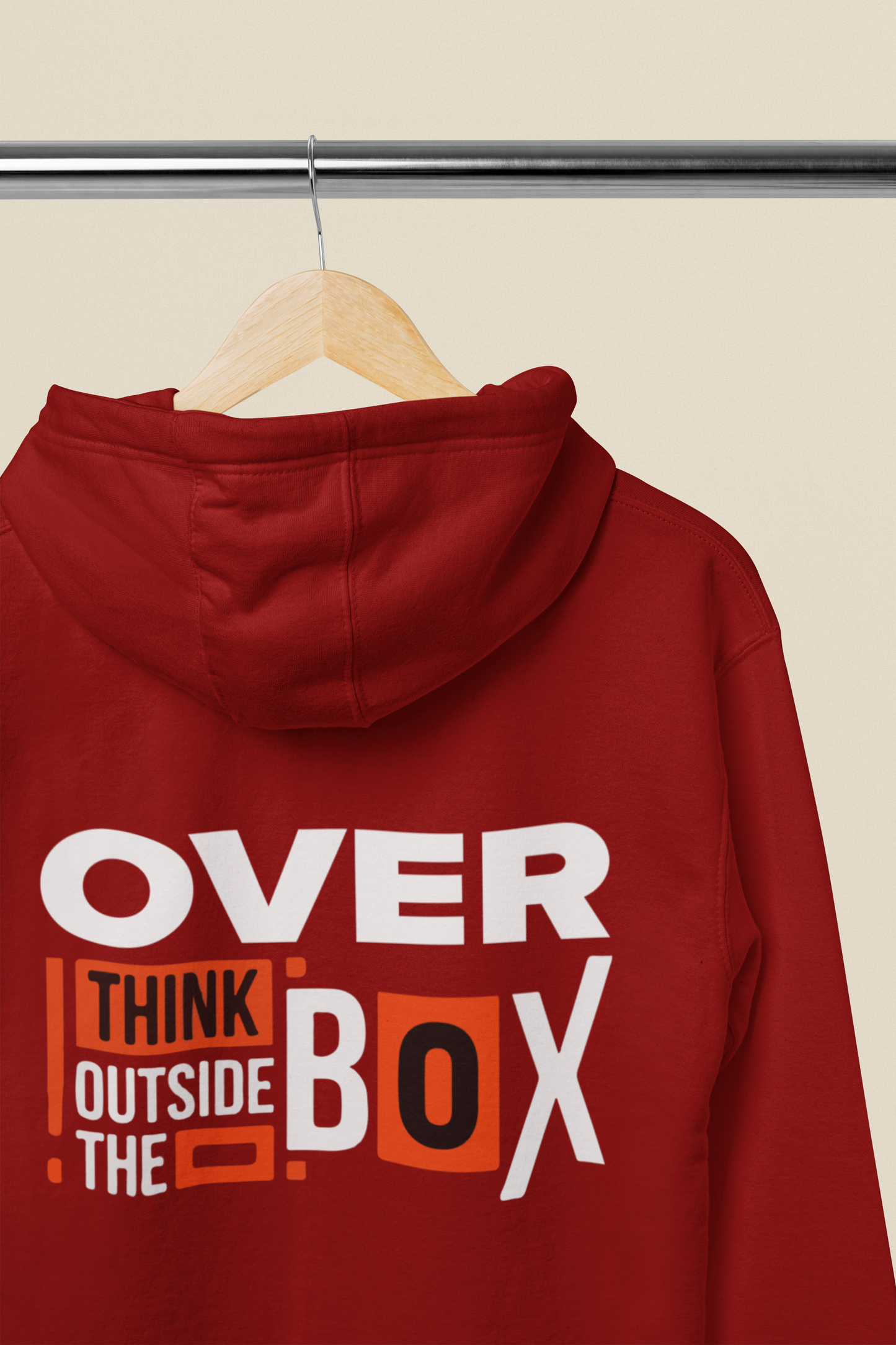 Overthink Outside the Box Unisex Hoodie