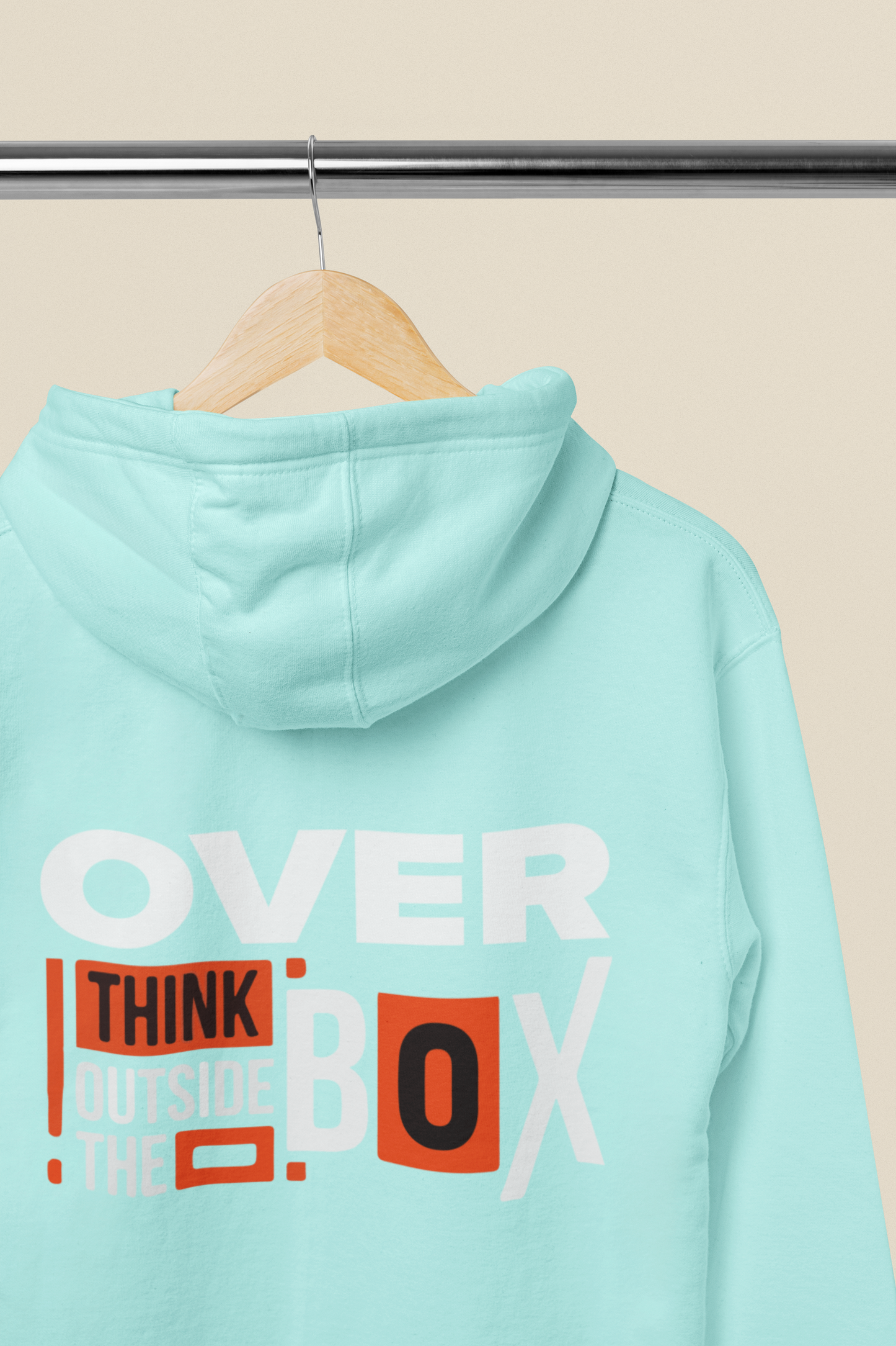 Overthink Outside the Box Unisex Hoodie