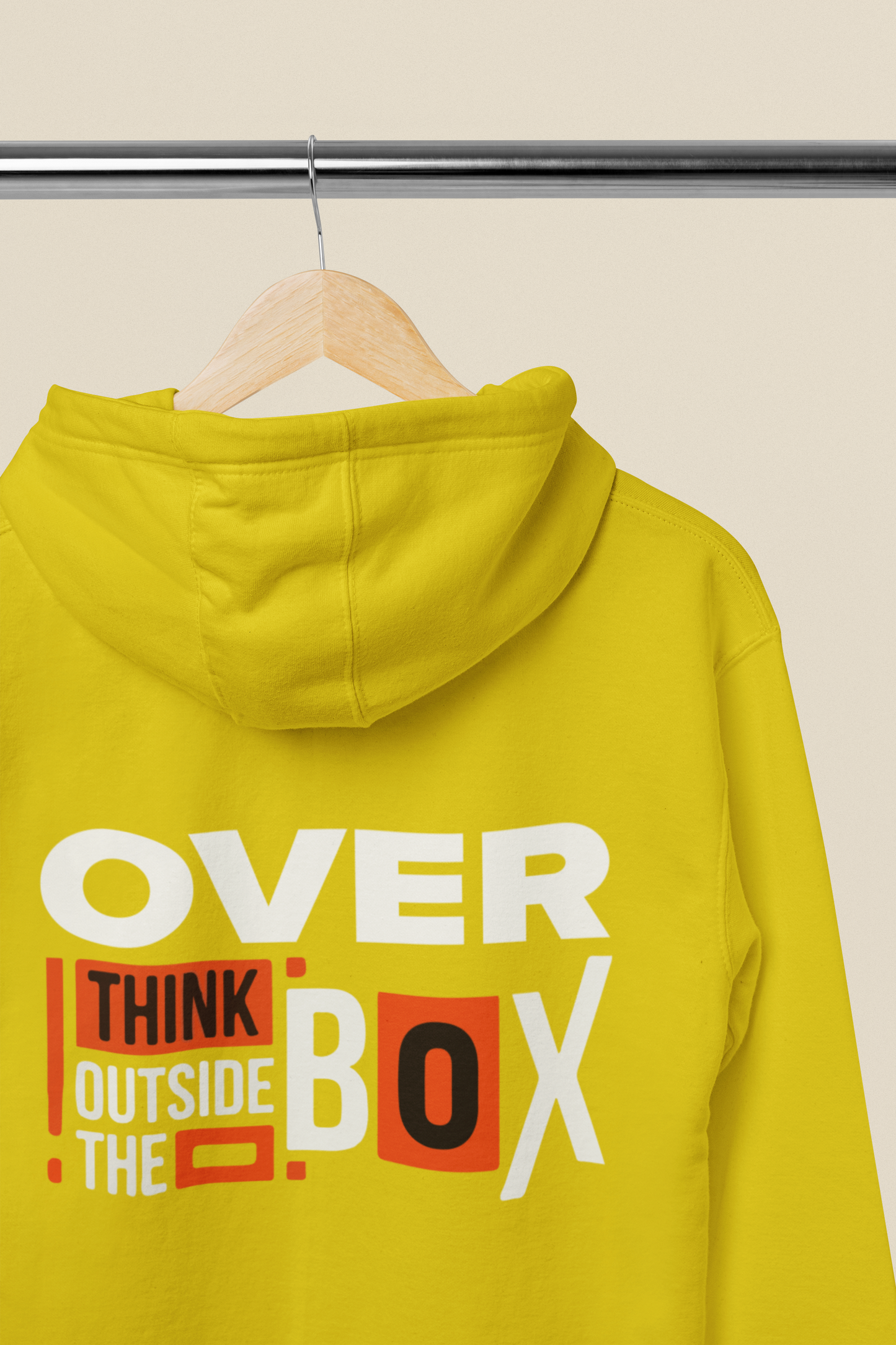 Overthink Outside the Box Unisex Hoodie