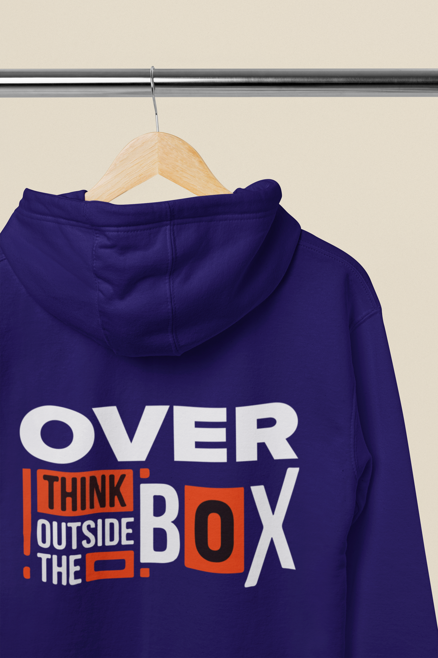Overthink Outside the Box Unisex Hoodie