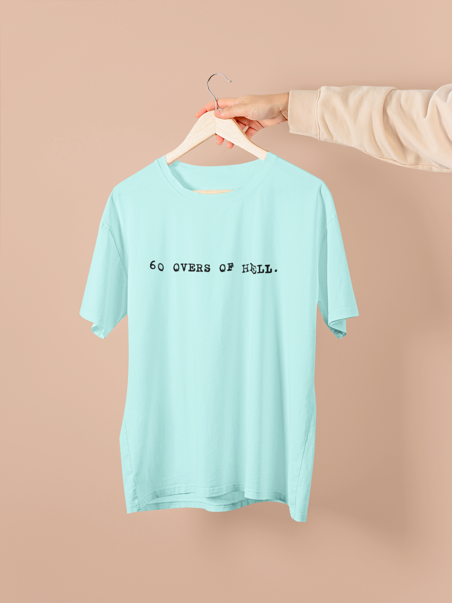 60 Overs of Hell Oversized Unisex T-Shirt