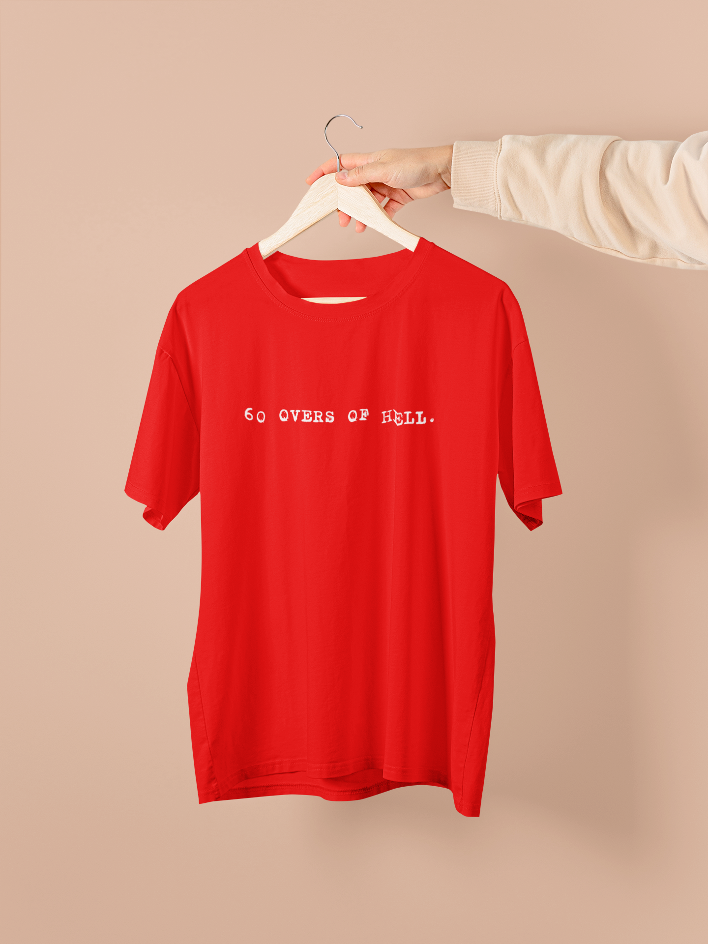 60 Overs of Hell Oversized Unisex T-Shirt