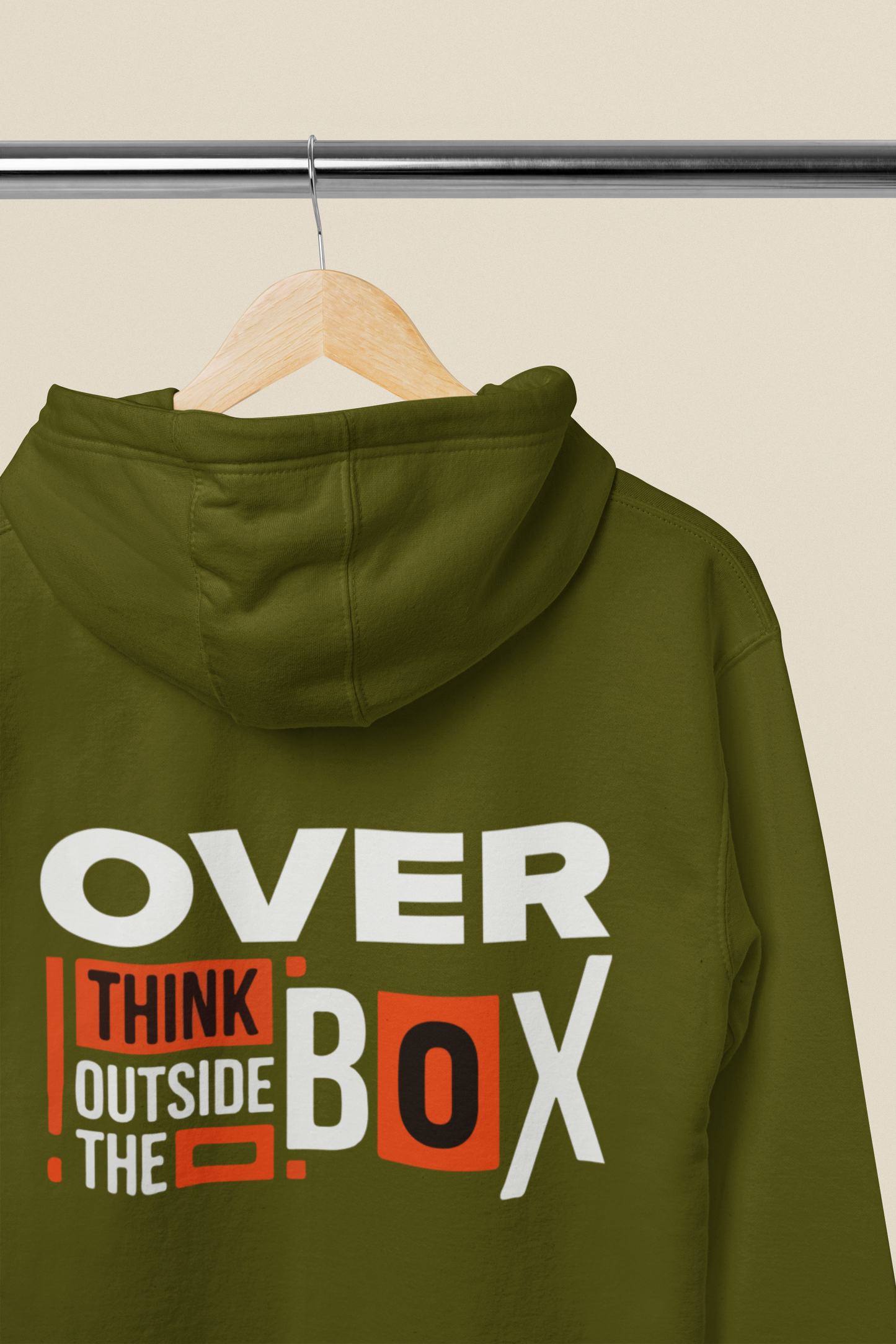 Overthink Outside the Box Unisex Hoodie