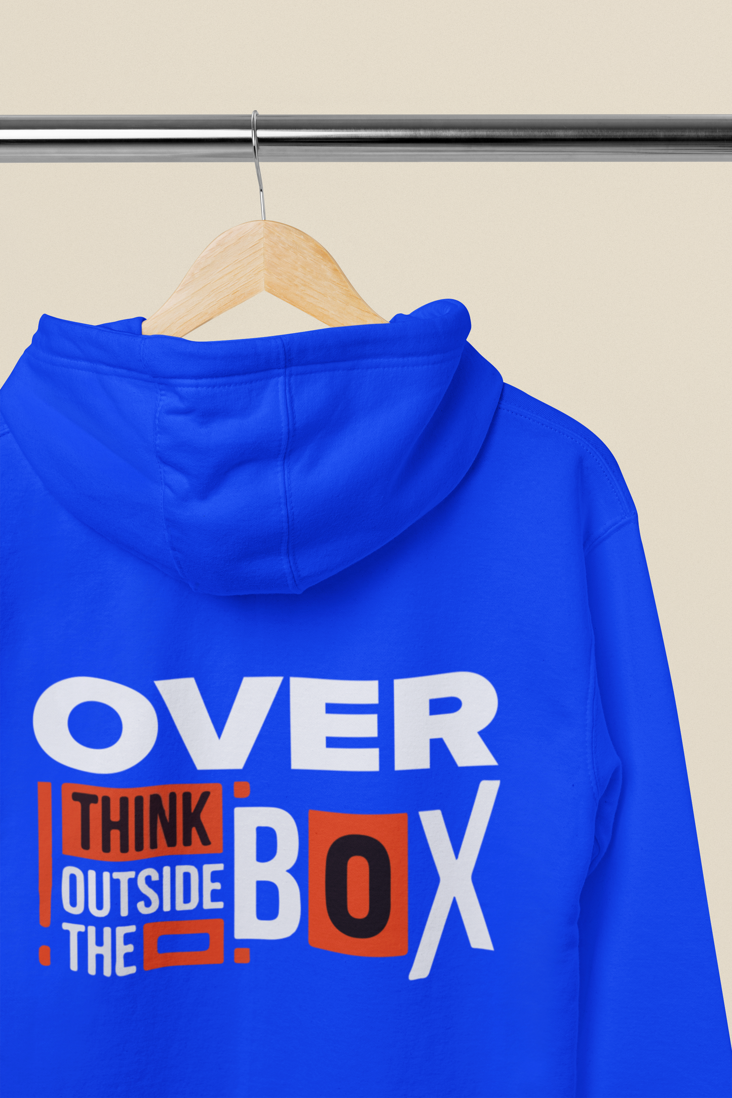 Overthink Outside the Box Unisex Hoodie