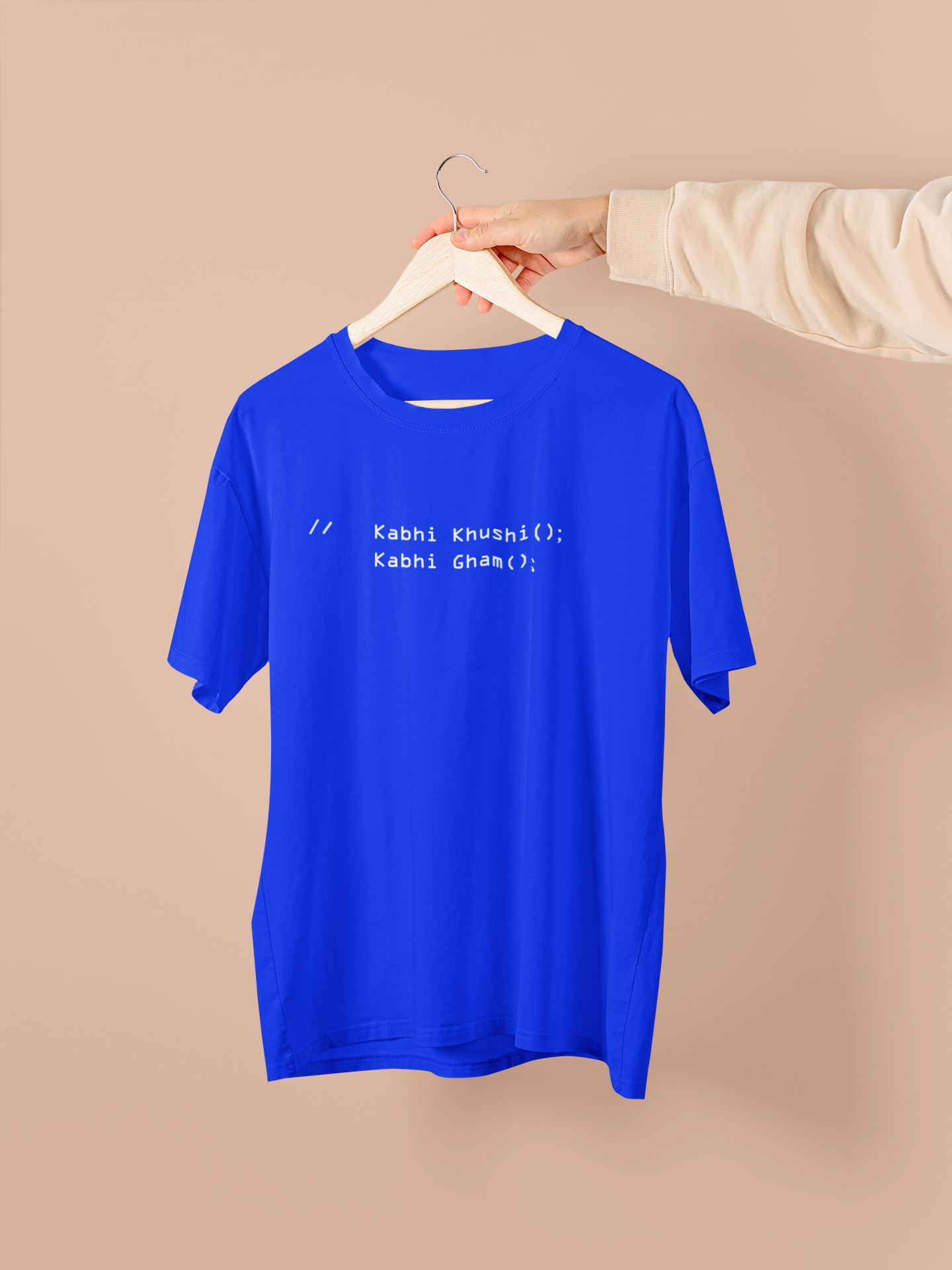 Kabhi Khushi Kabhi Gham Code Oversized Unisex T-Shirt