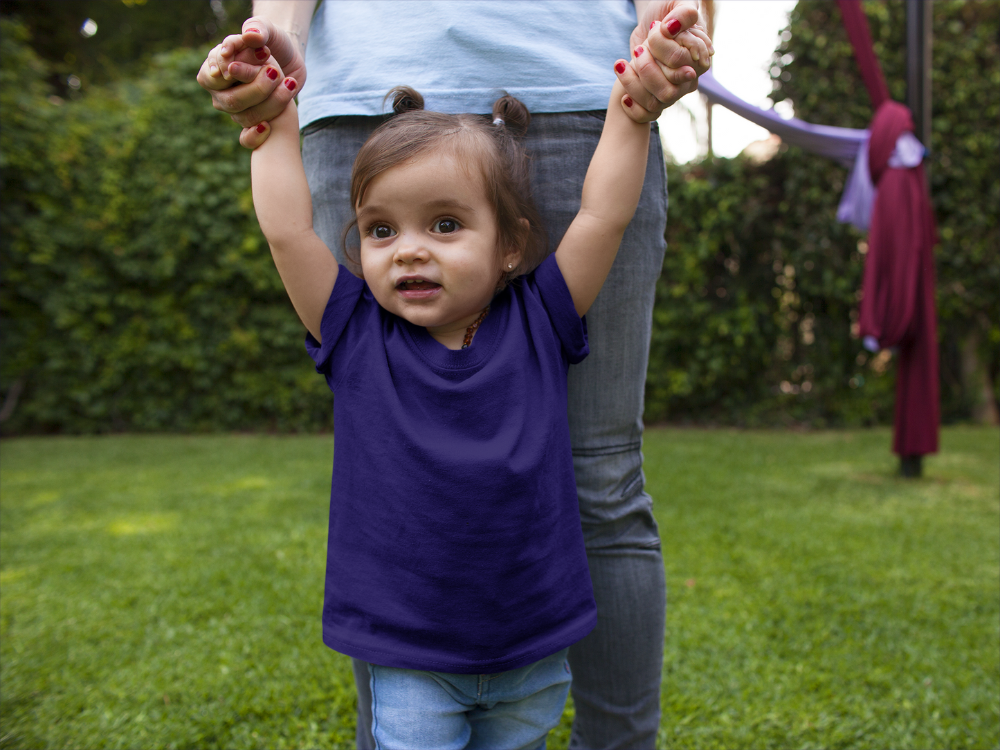 Plain Toddler T-Shirt (Girls)