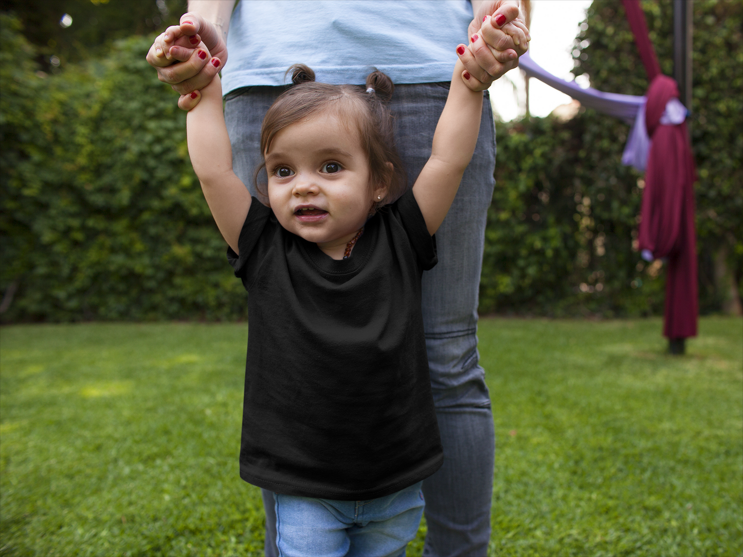 Plain Toddler T-Shirt (Girls)