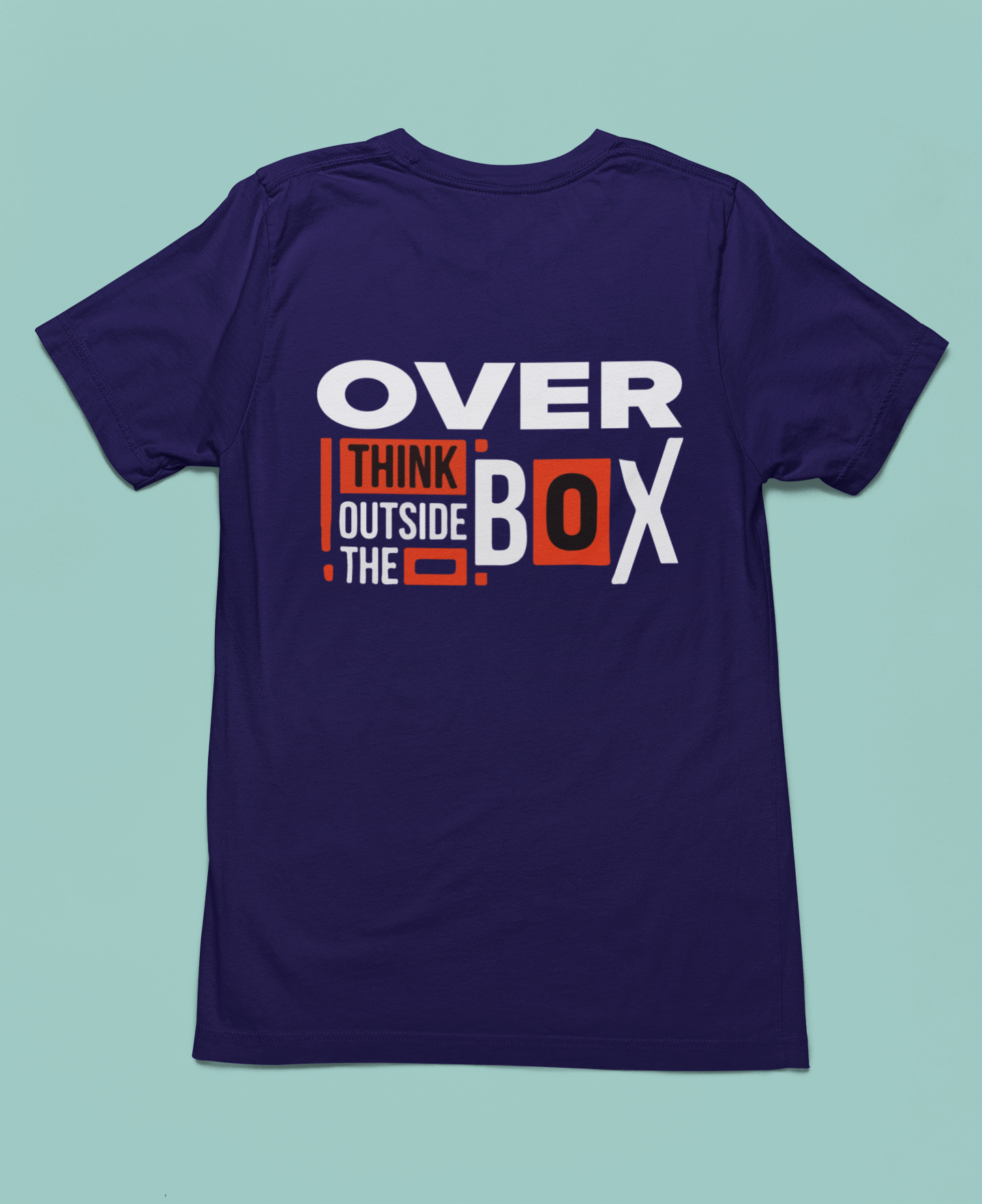 Overthink Outside the Box Oversized Unisex T-Shirt