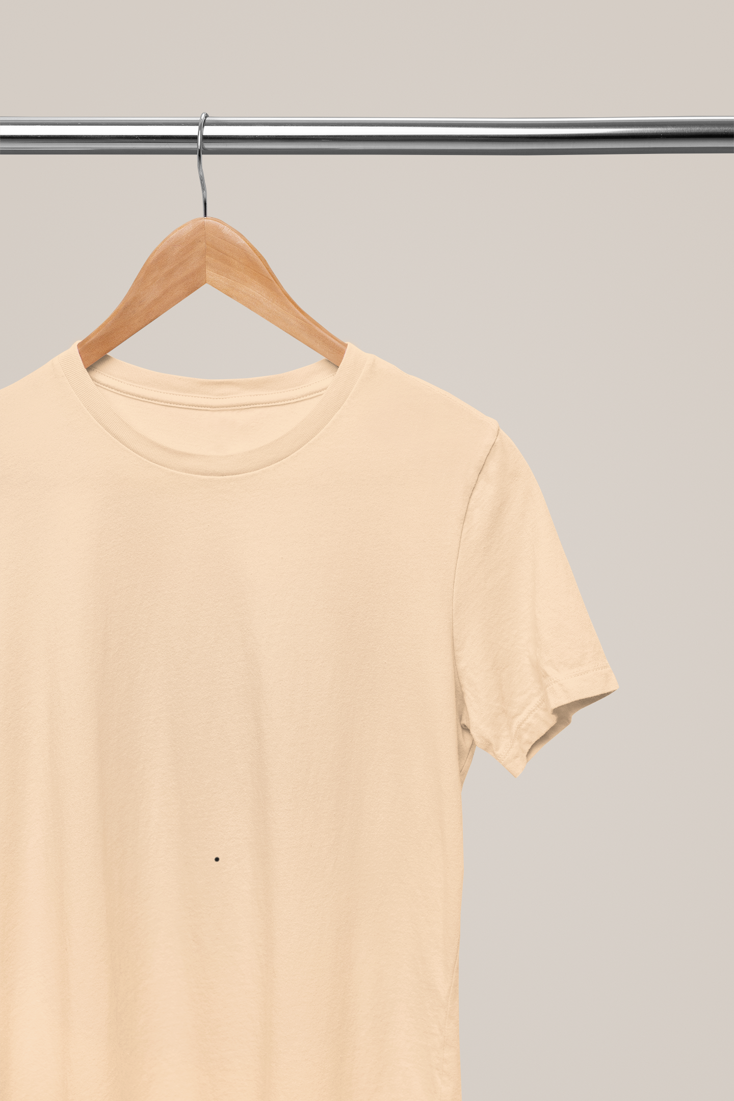 Plus Size Plain Men's T-Shirt