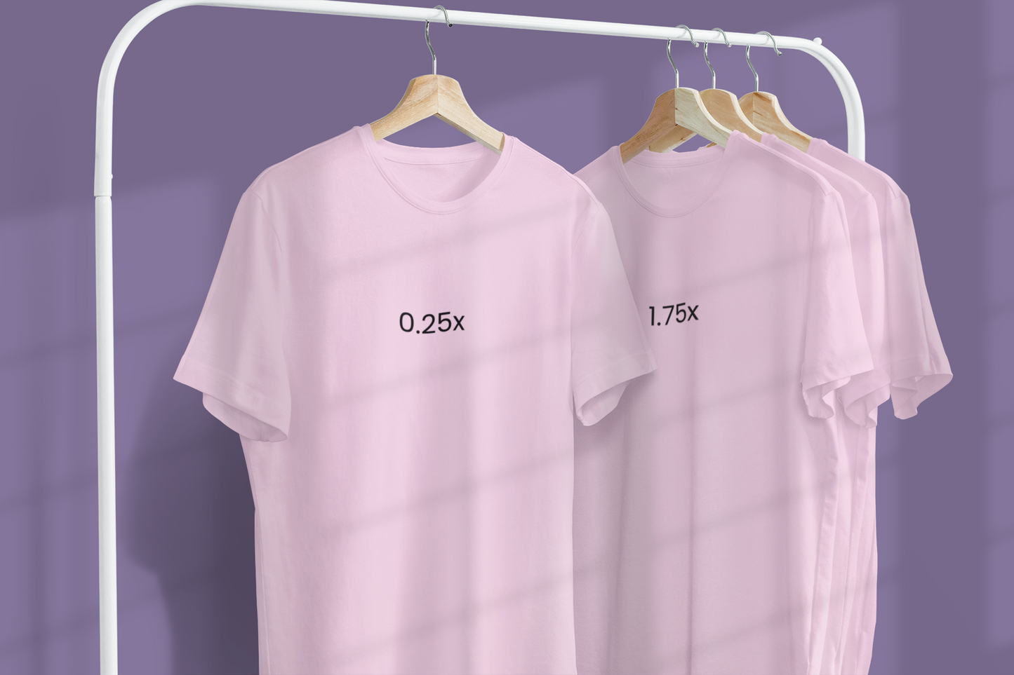 0.25x(M) and 1.75x(W) Speed Couple T-Shirt