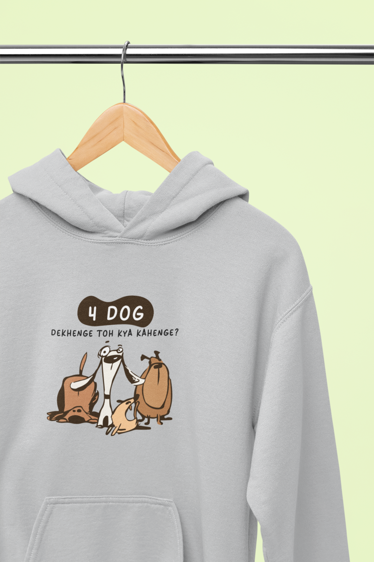 4 Dog Kya Kahenge Unisex Hoodie
