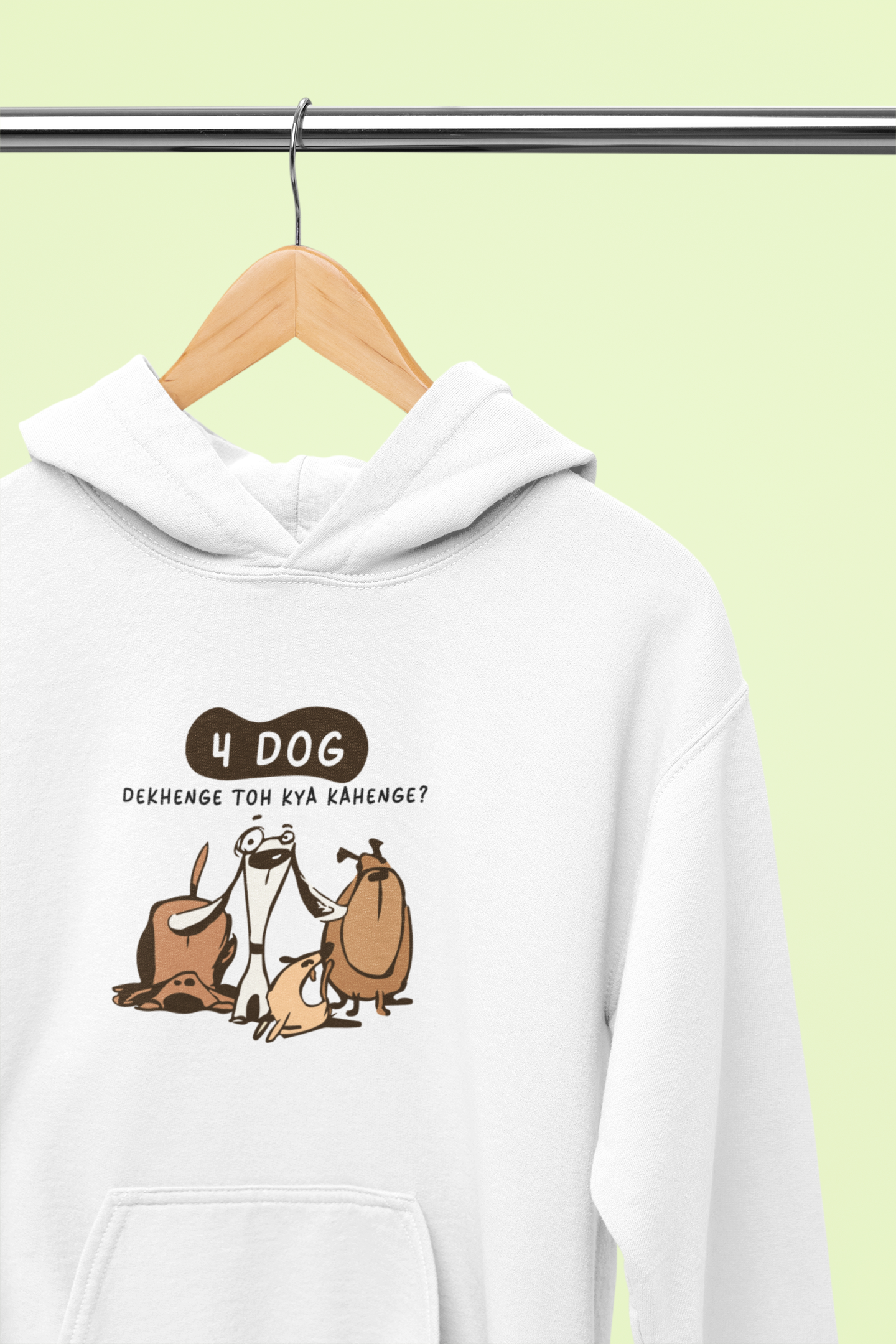 4 Dog Kya Kahenge Unisex Hoodie