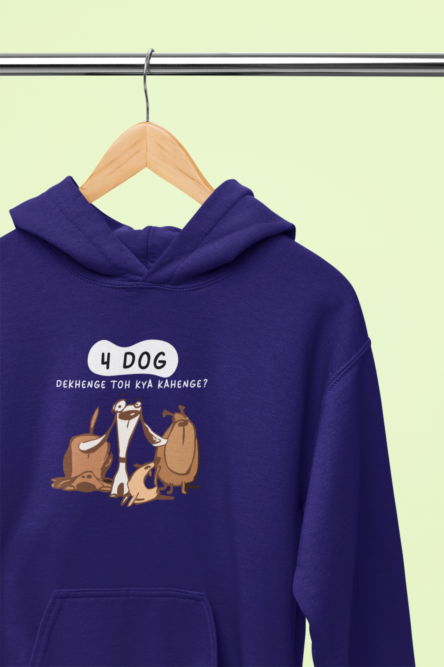 4 Dog Kya Kahenge Unisex Hoodie