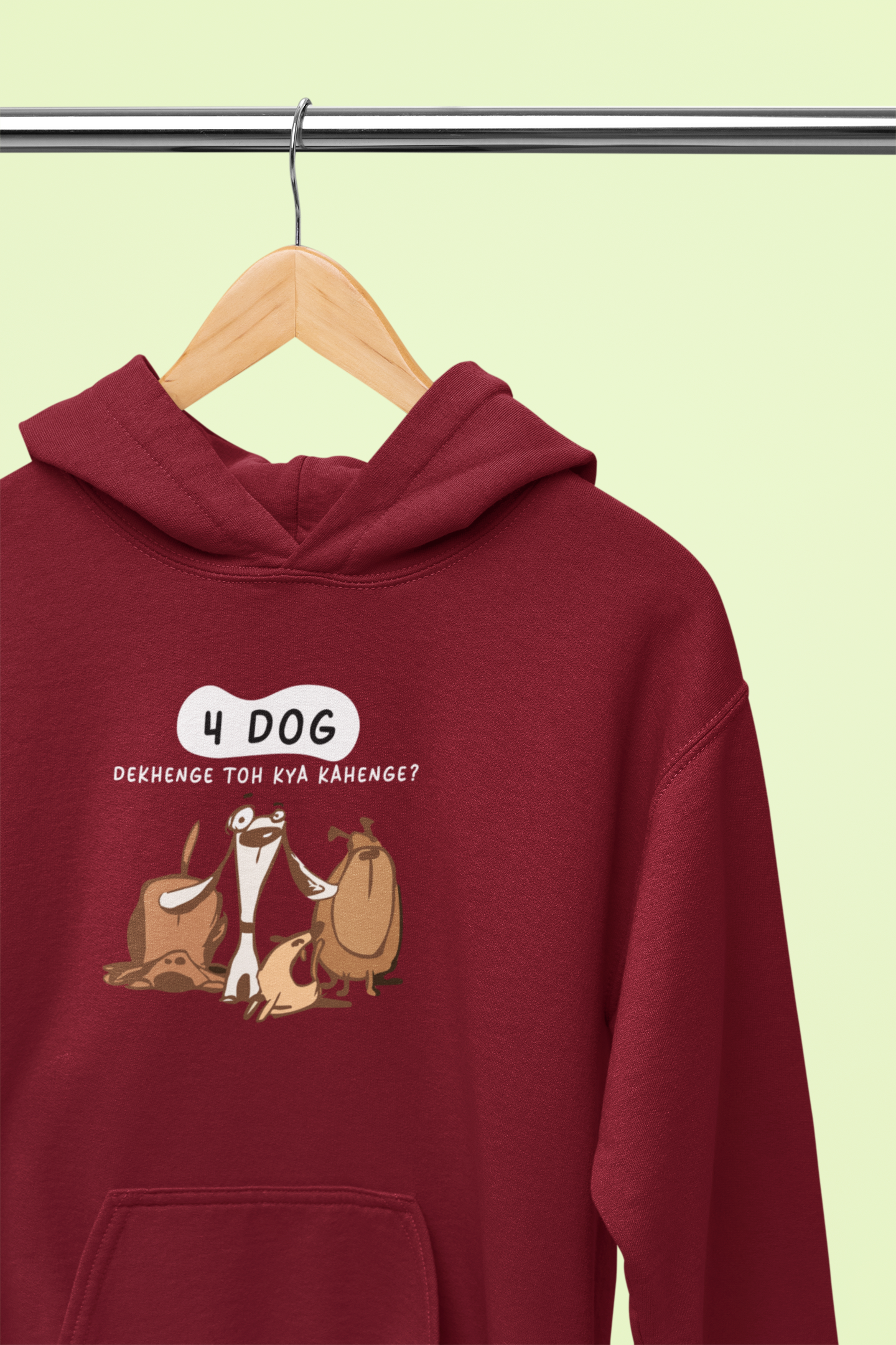 4 Dog Kya Kahenge Unisex Hoodie
