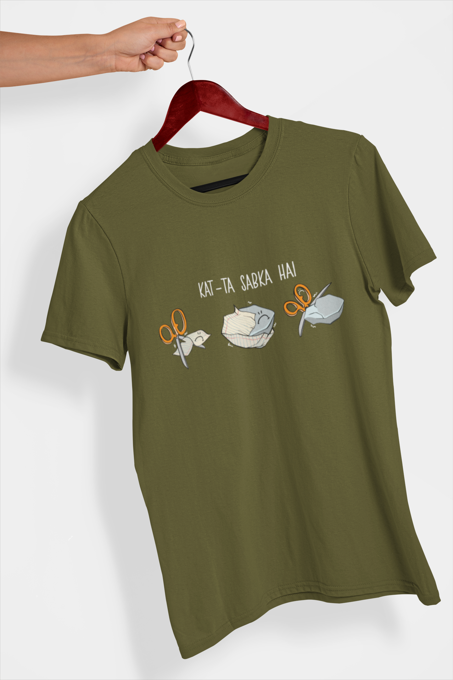Kat-ta Sabka Hai Men's T-Shirt