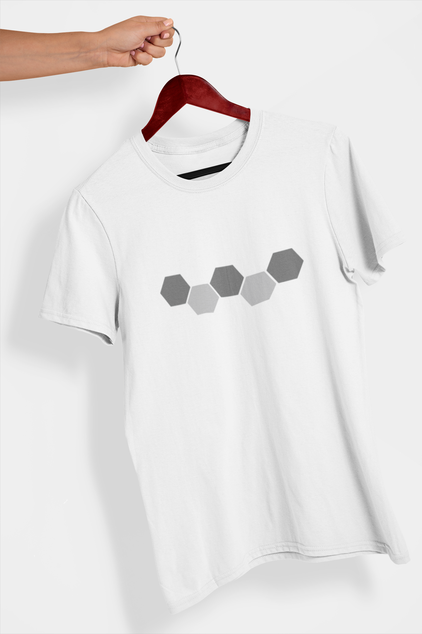 Hexagon Abstract Men's T-Shirt