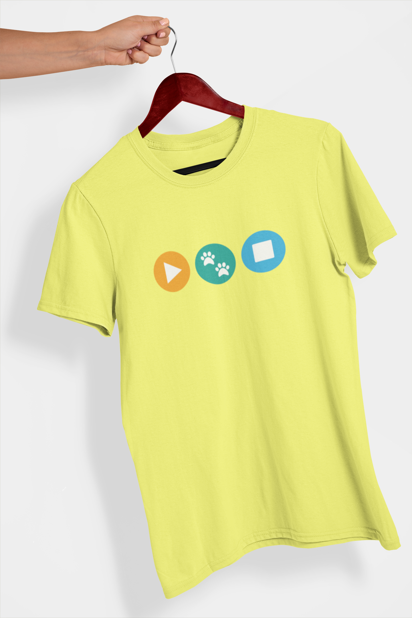 Play Paws Stop Men's T-Shirt