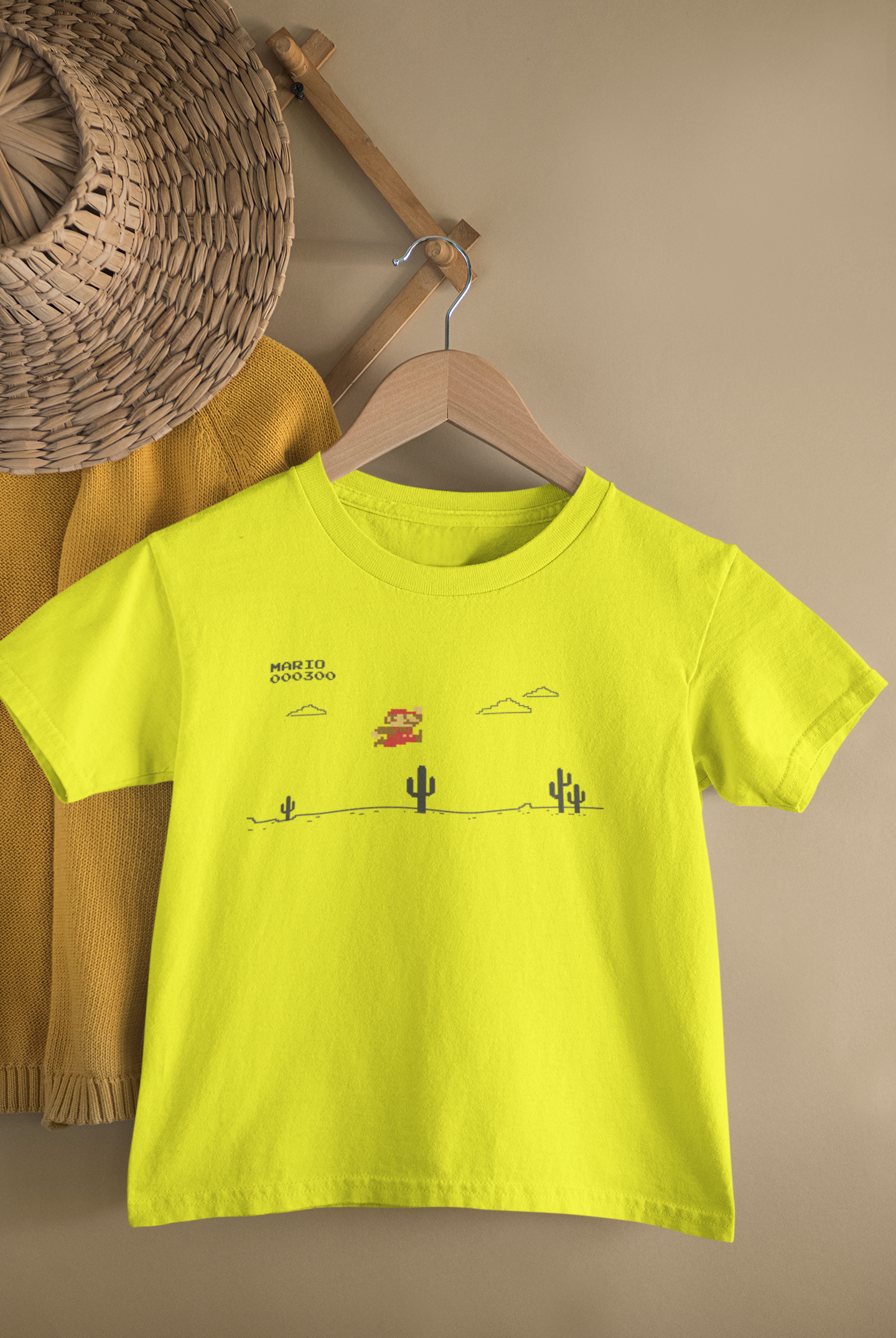 Mario x T-rex Kids T-Shirt (Boys)