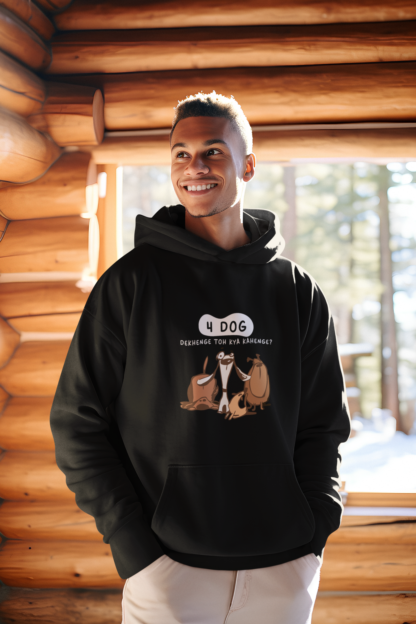 4 Dog Kya Kahenge Unisex Hoodie