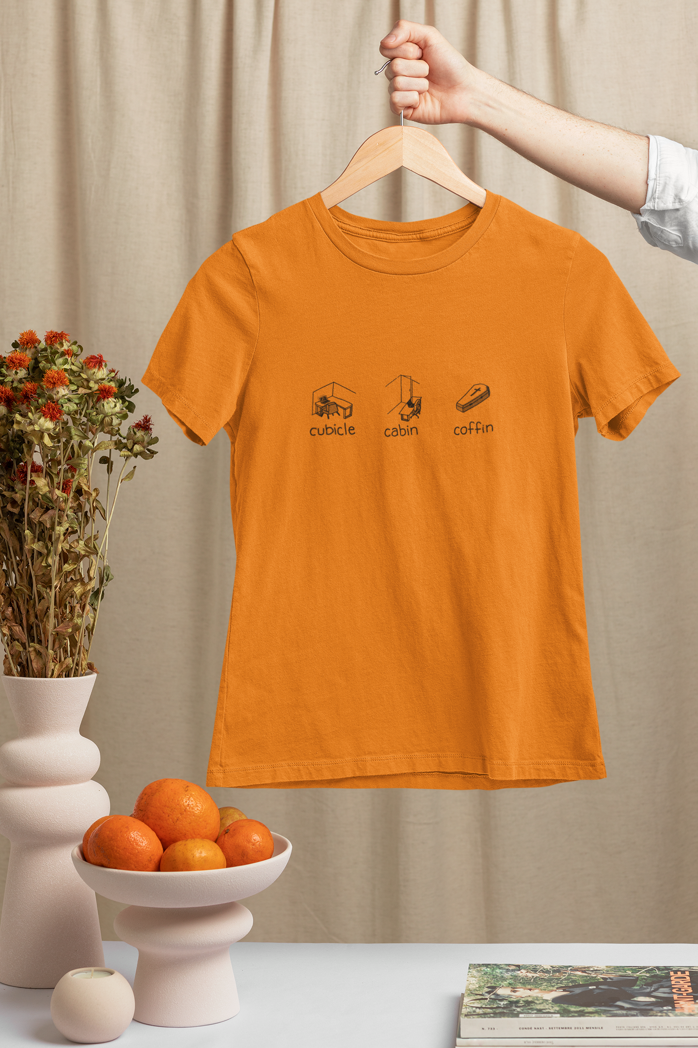 Cubicle Cabin Coffin Women's T-Shirt