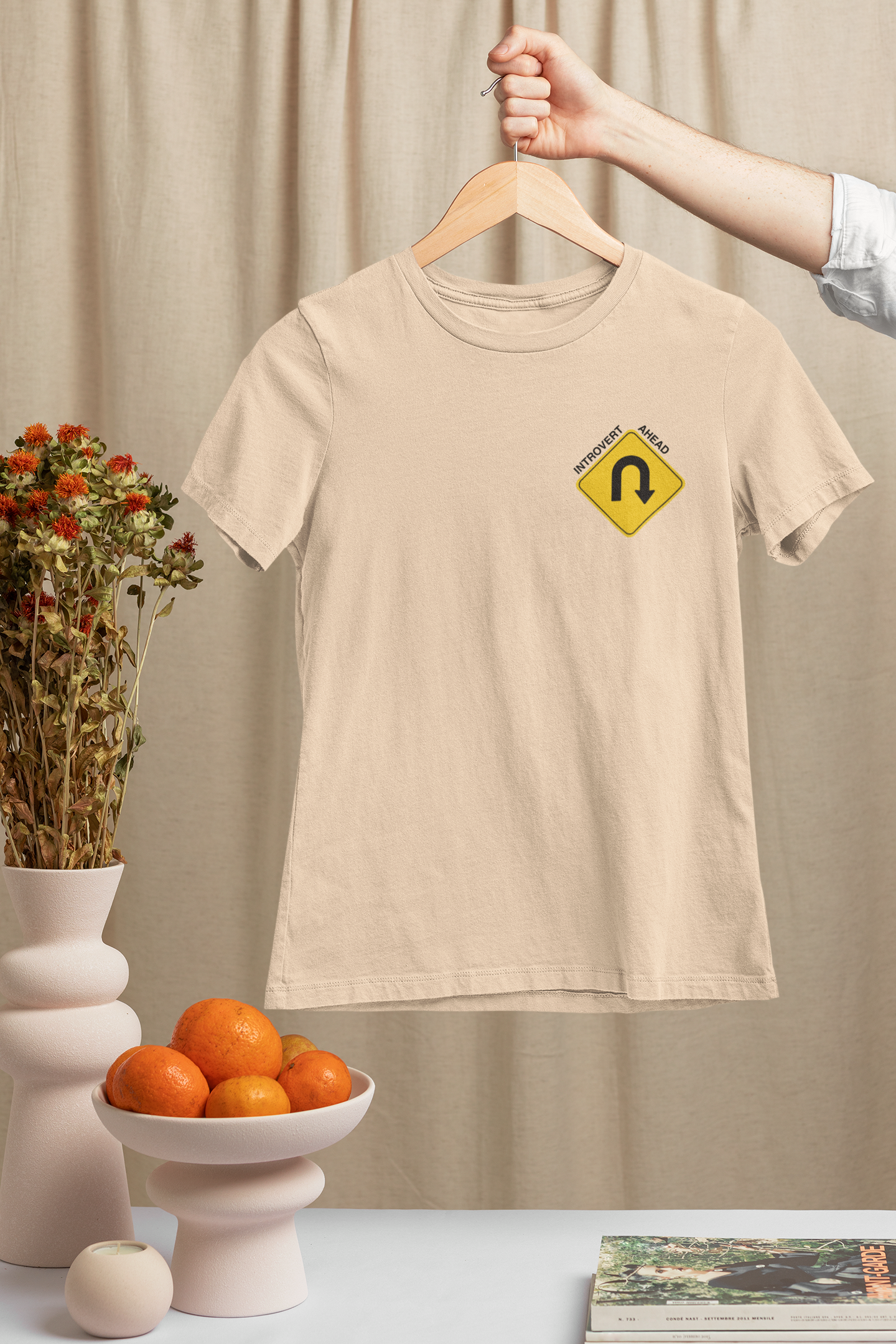 U-Turn Introvert Ahead Women's T-Shirt