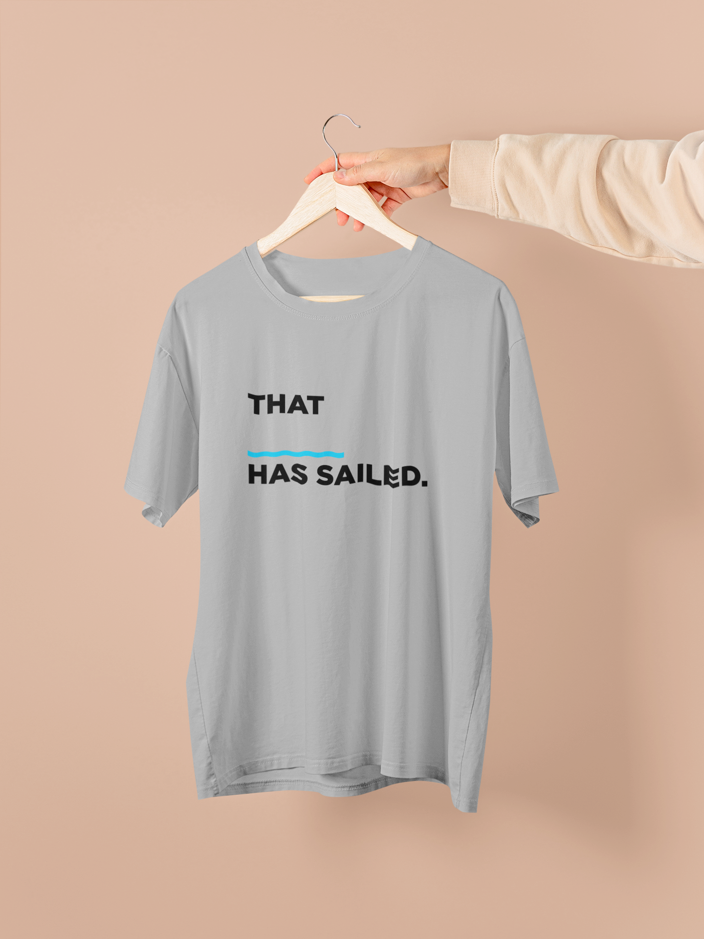 That Ship Has Sailed Oversized Unisex T-Shirt