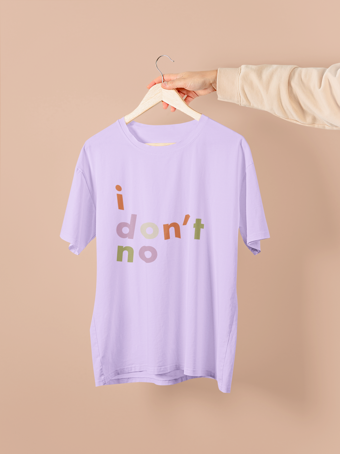 I Don't No Oversized Unisex T-Shirt
