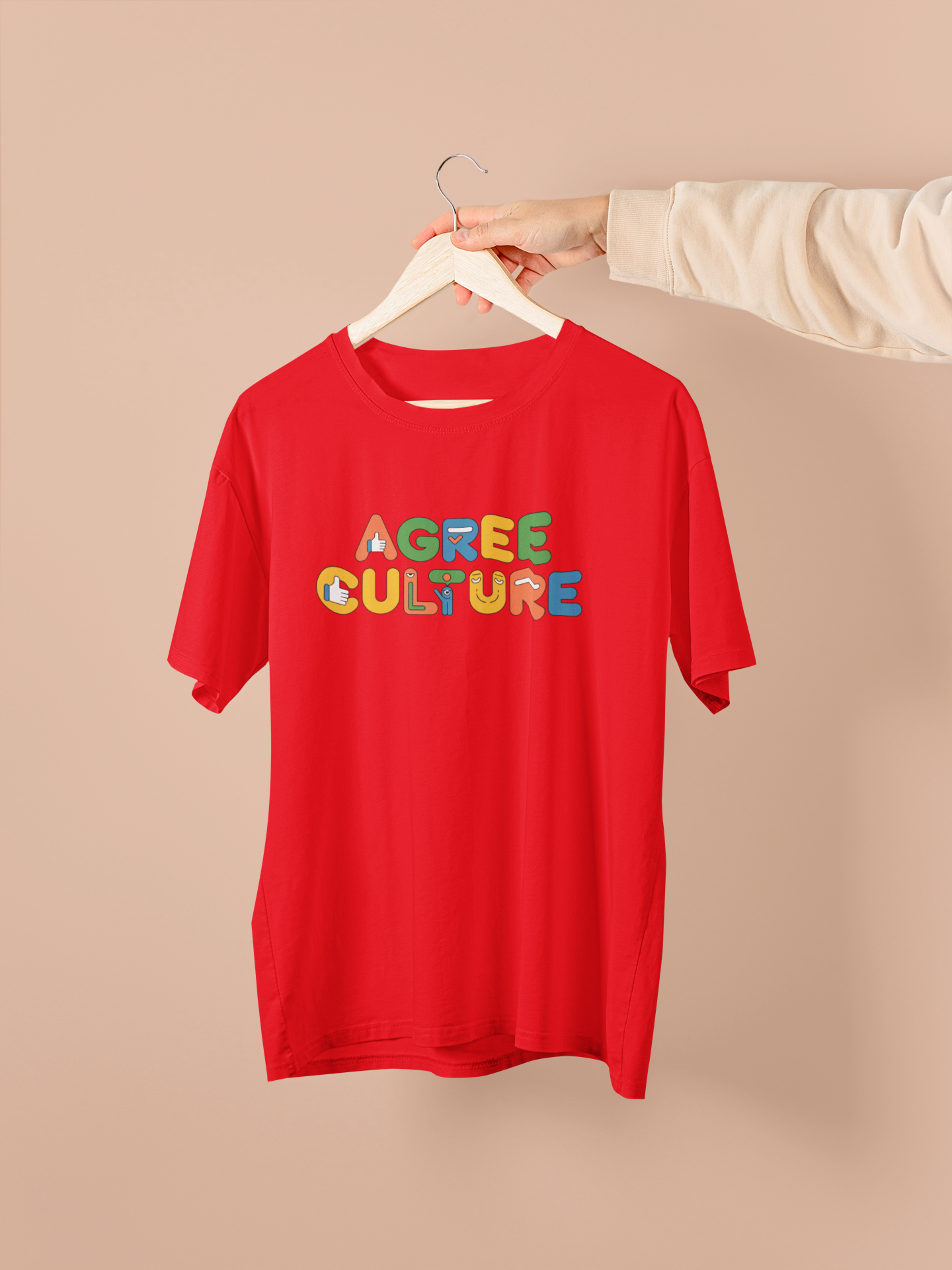 AGREE-CULTURE Oversized Unisex T-Shirt
