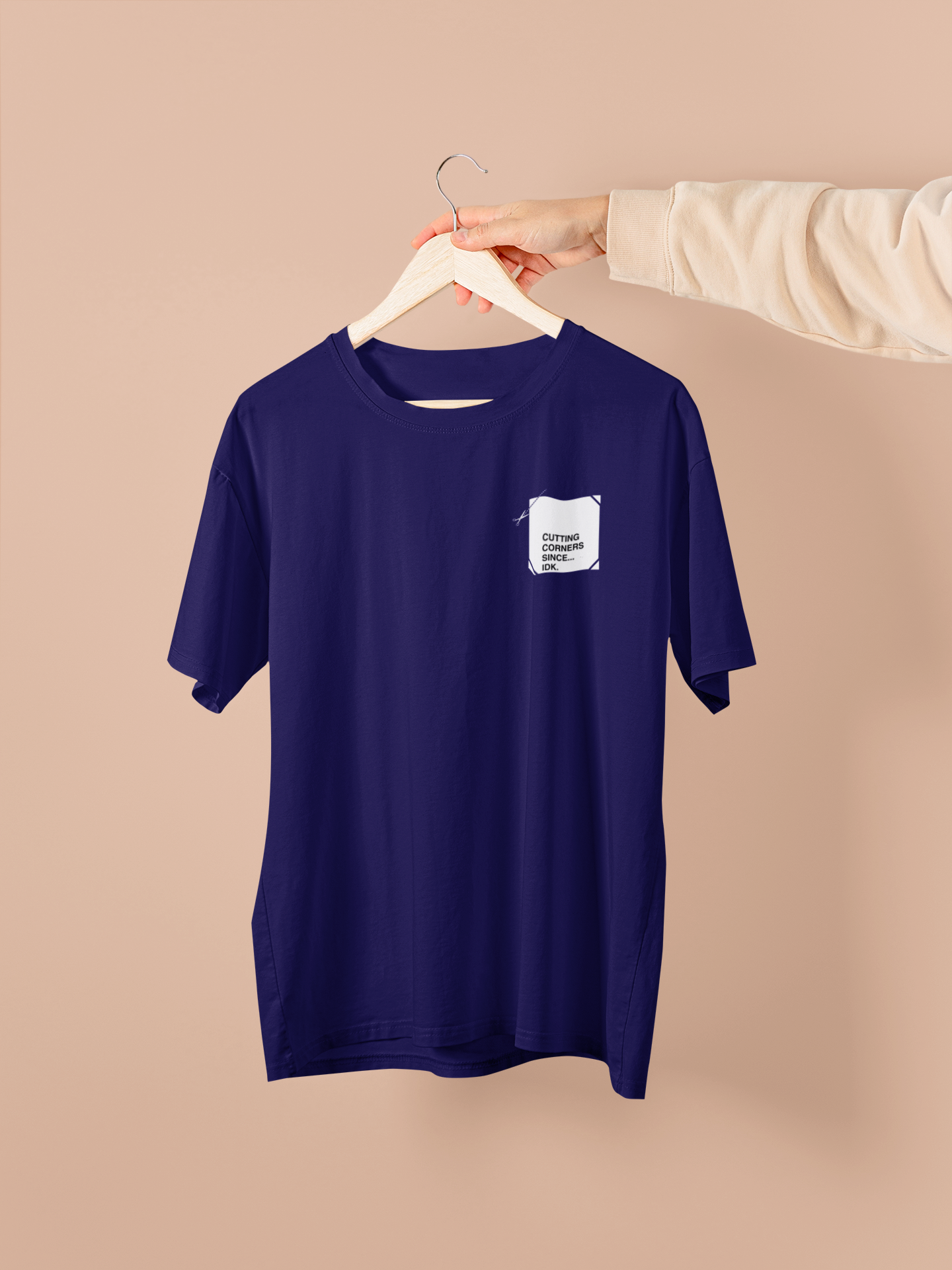 Cutting Corners Oversized Unisex T-Shirt
