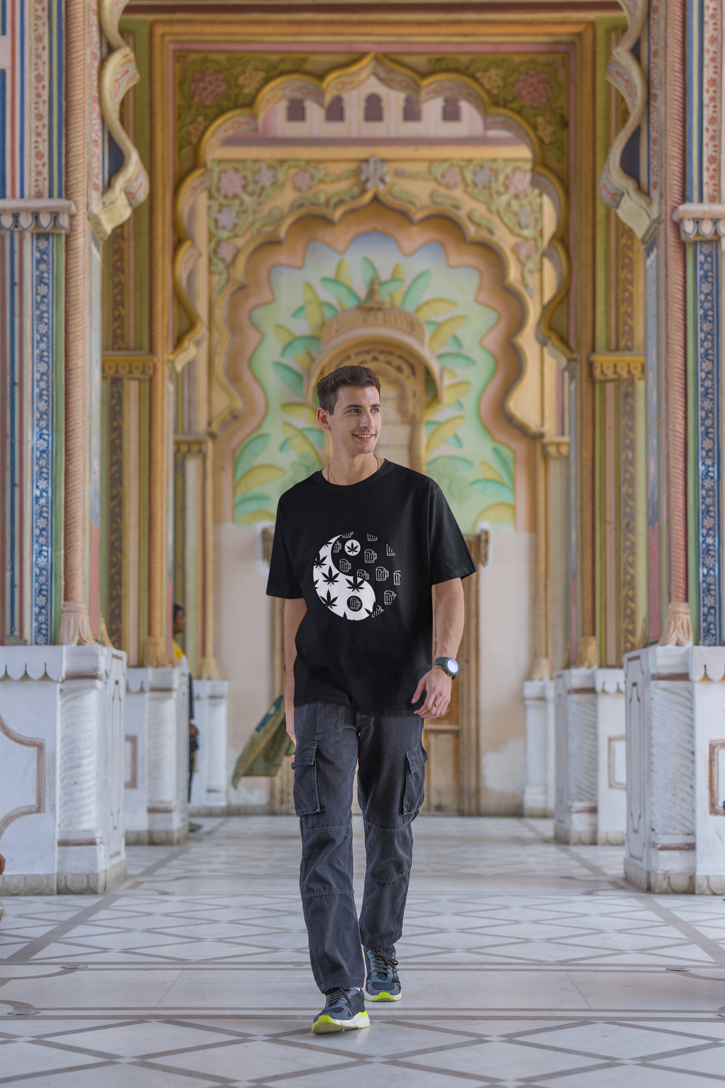 Yin Yang Oversized Unisex T-Shirt