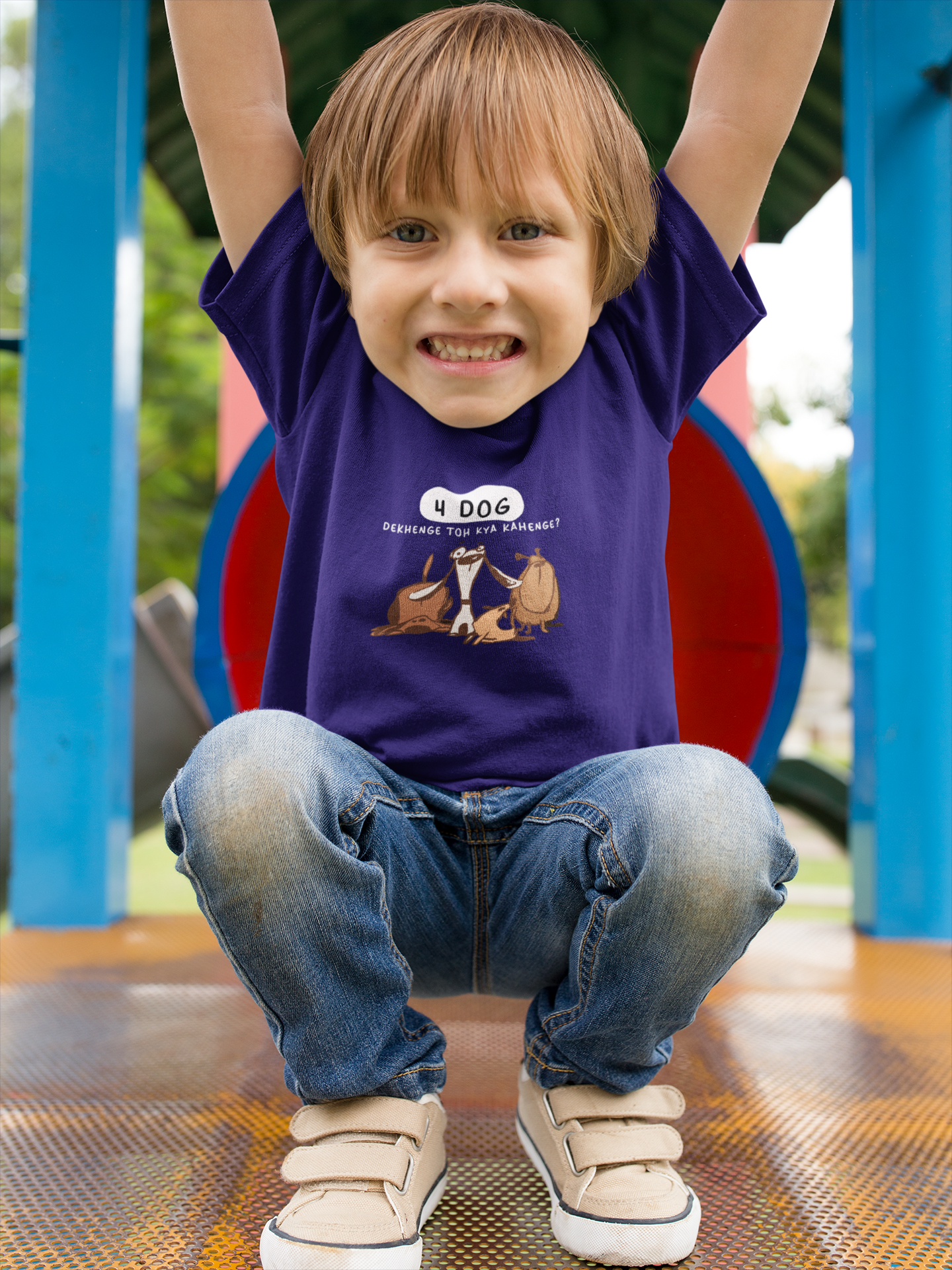 4 Dog Kya Kahenge Toddler T-Shirt (Boys)