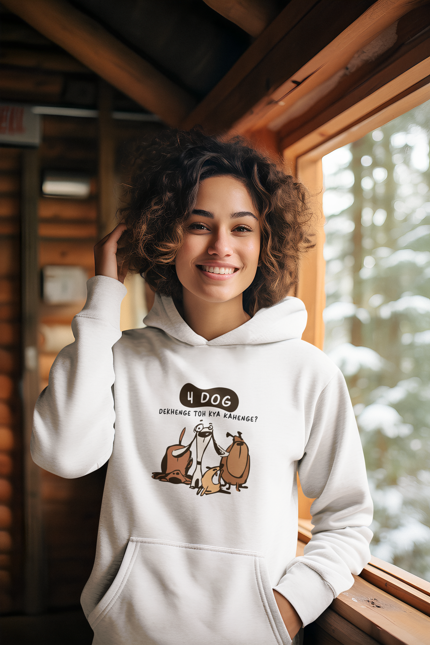 4 Dog Kya Kahenge Unisex Hoodie