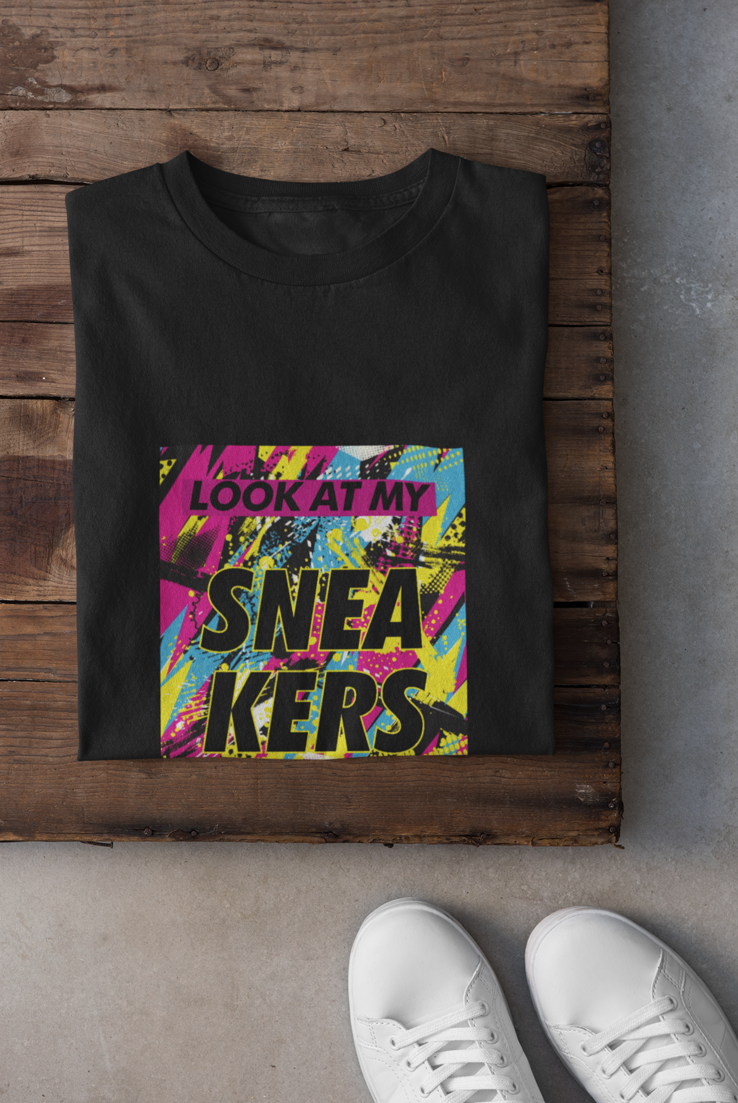Look at My Sneakers Men's T-Shirt