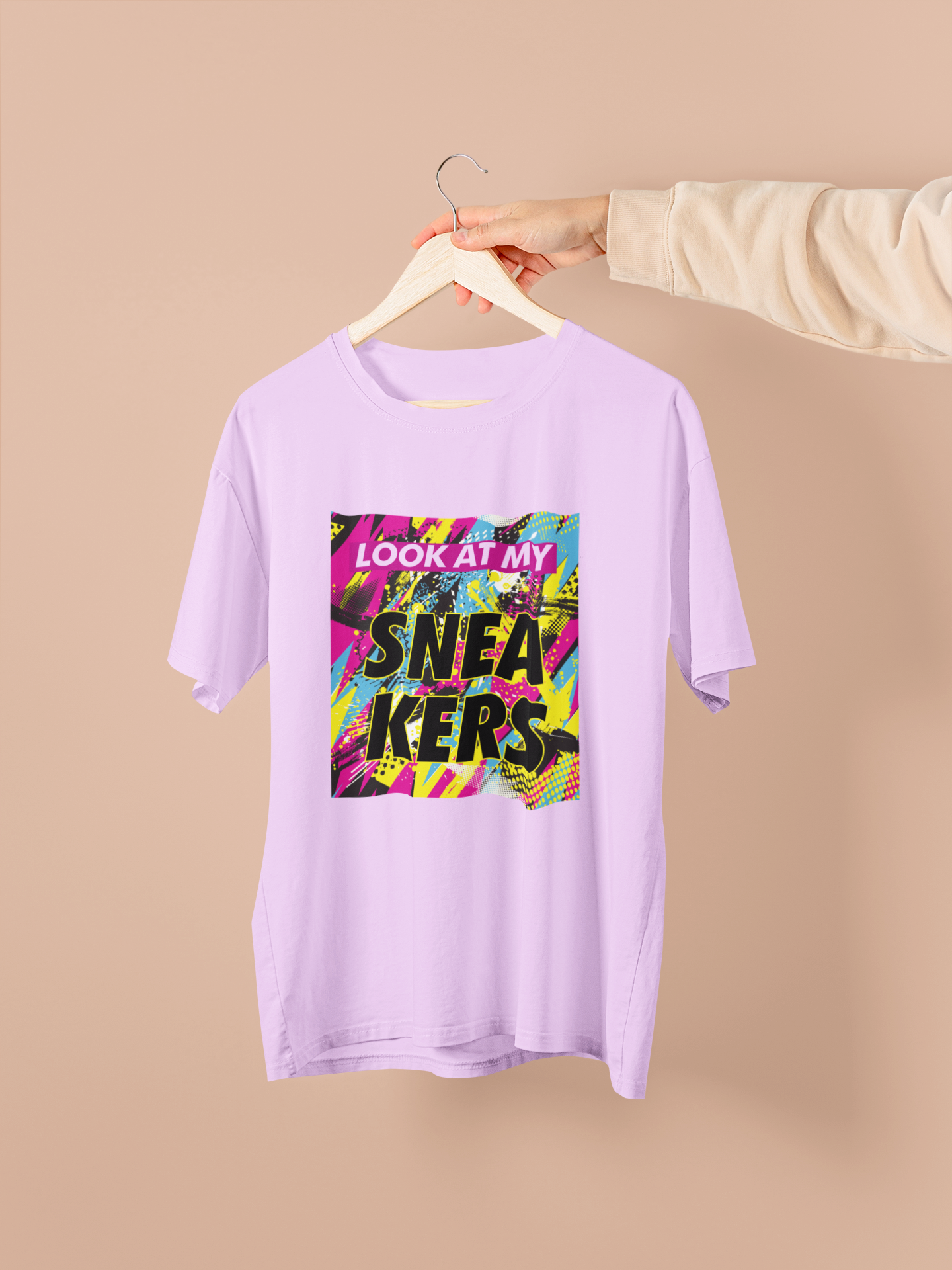 Look at My Sneakers Oversized Unisex T-Shirt