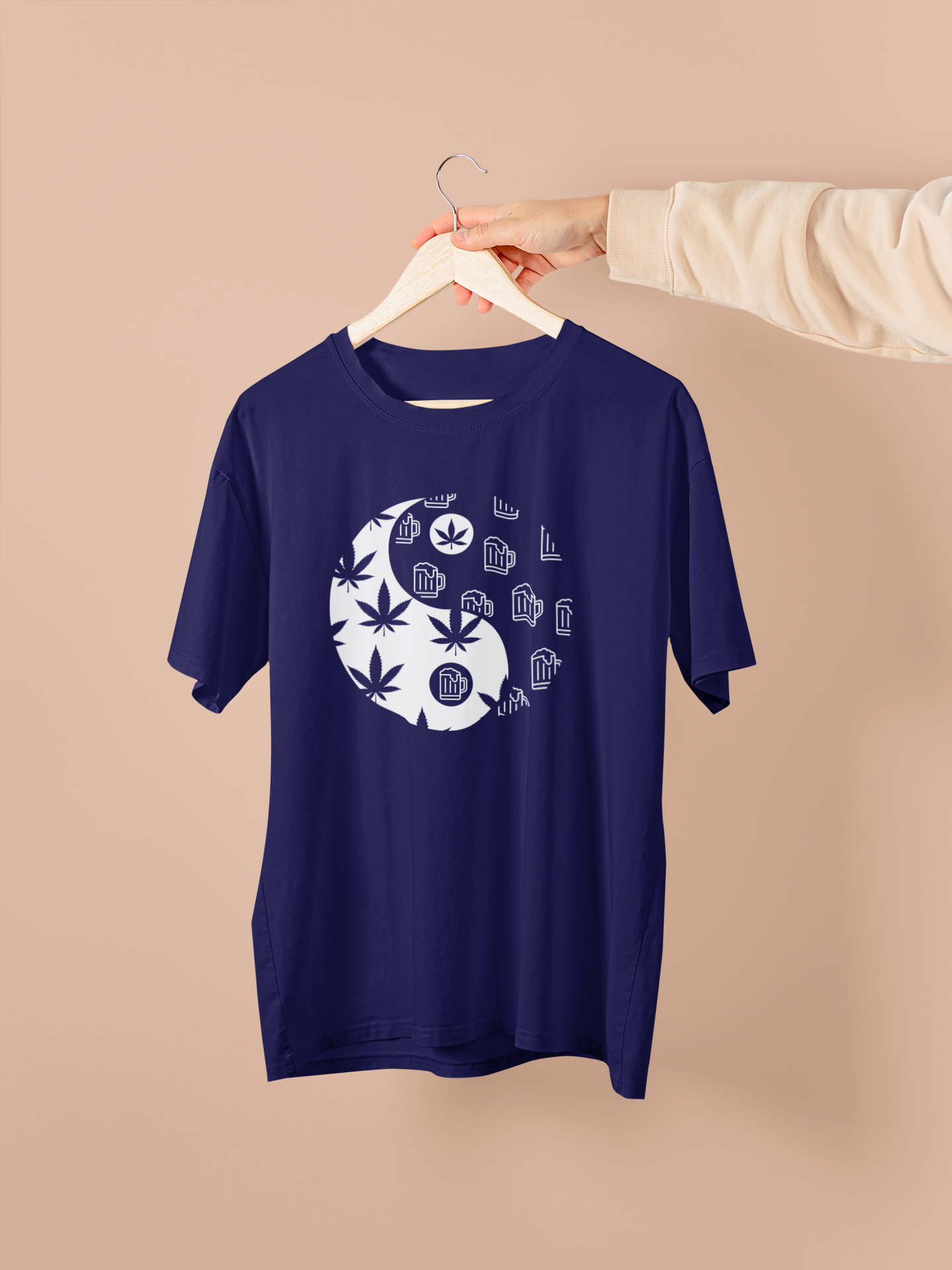 Yin Yang Oversized Unisex T-Shirt