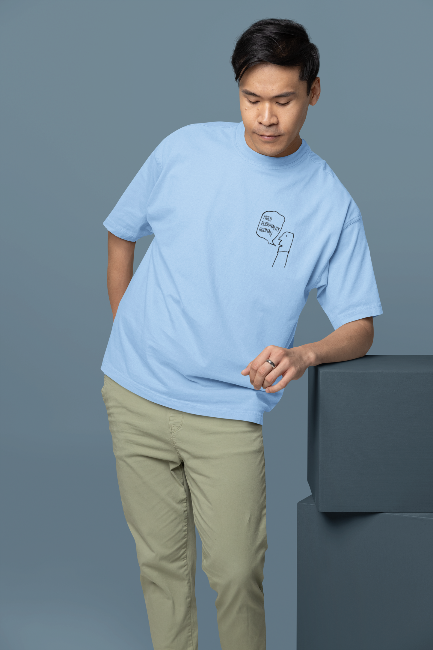 Multi-Personality You Oversized Unisex T-Shirt
