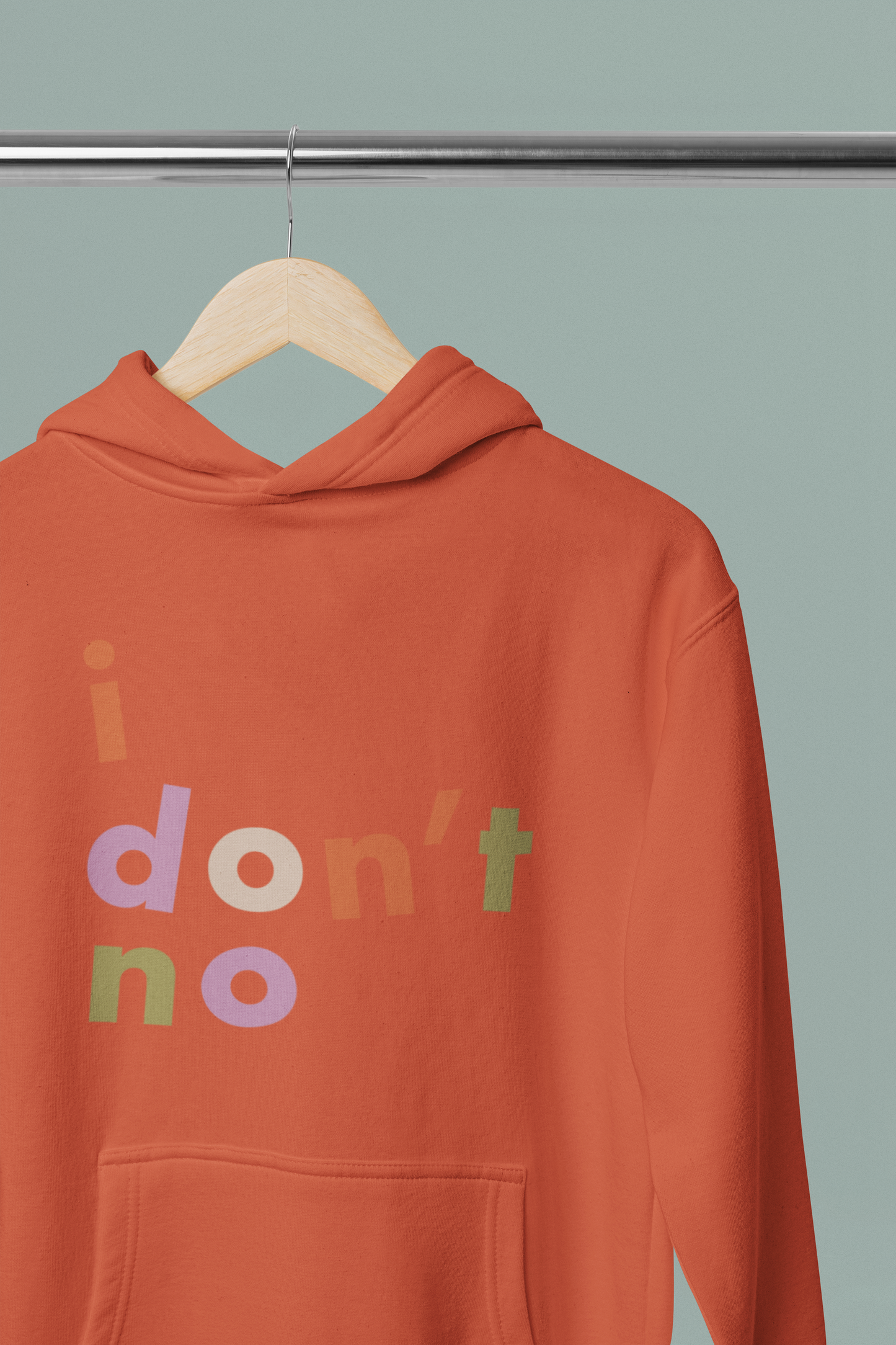 I Don't No Unisex Hoodie