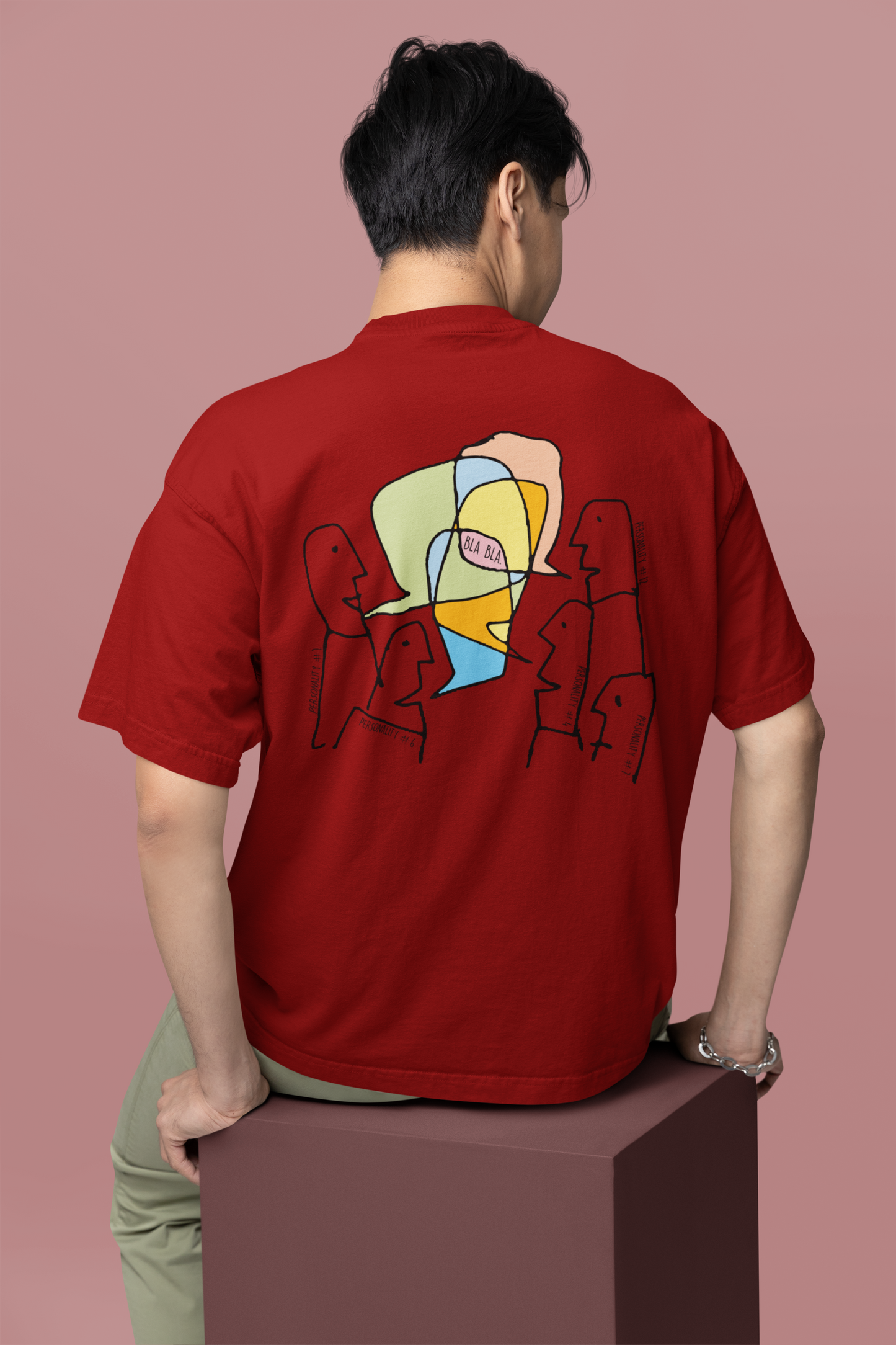 Multi-Personality You Oversized Unisex T-Shirt
