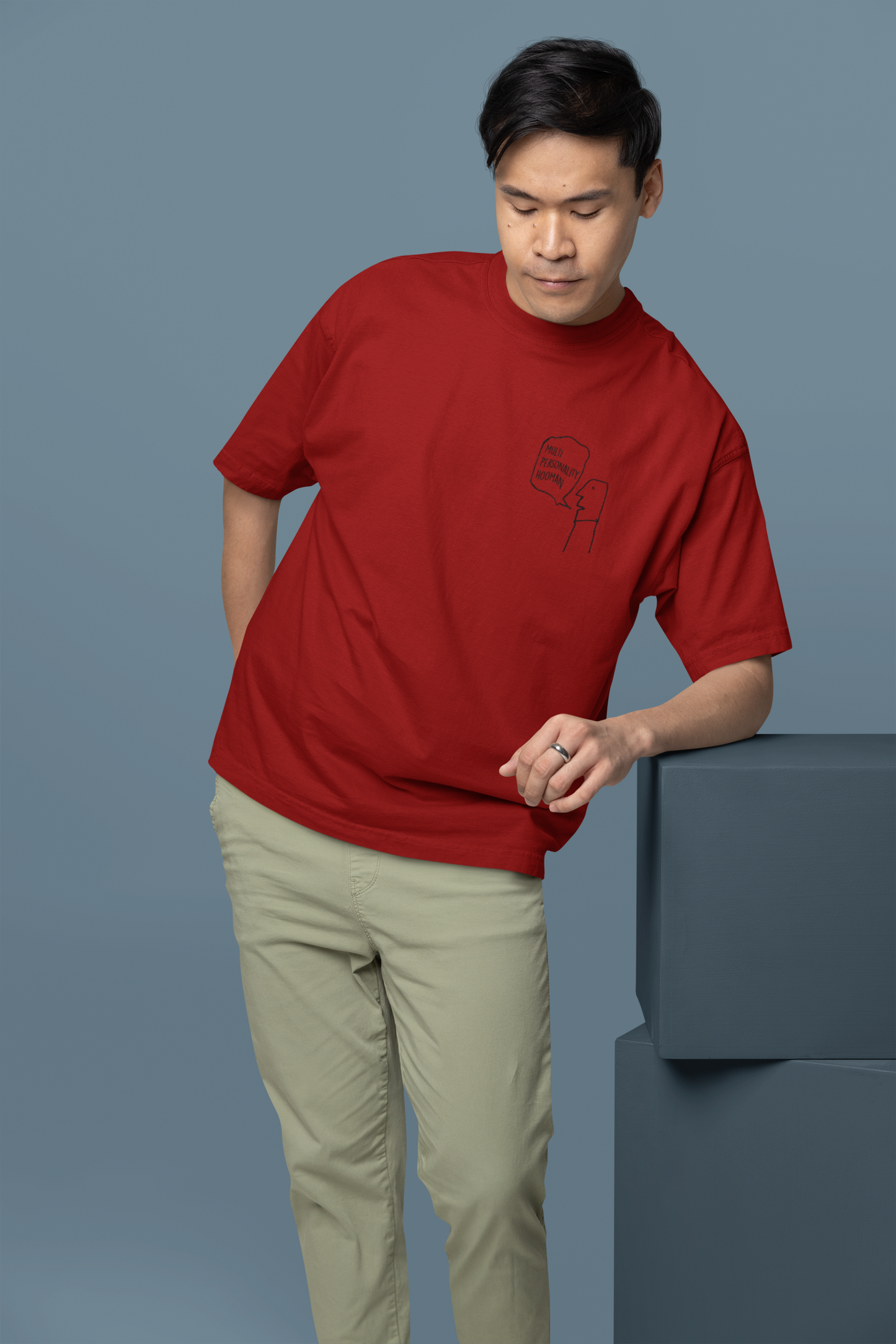 Multi-Personality You Oversized Unisex T-Shirt