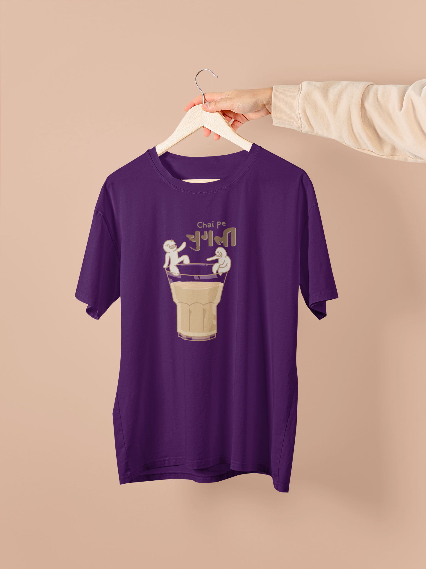 Chai Pe Chugli Oversized Unisex T-Shirt