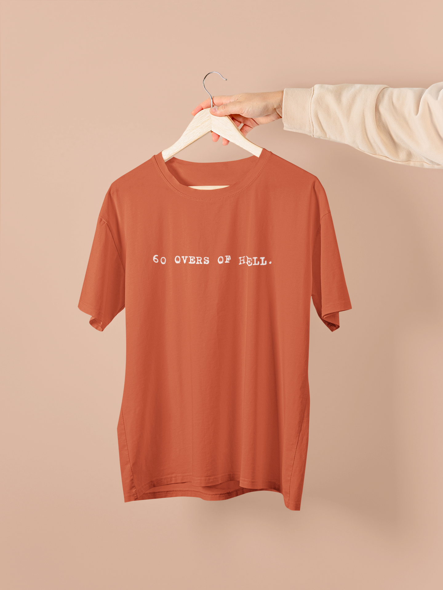 60 Overs of Hell Oversized Unisex T-Shirt