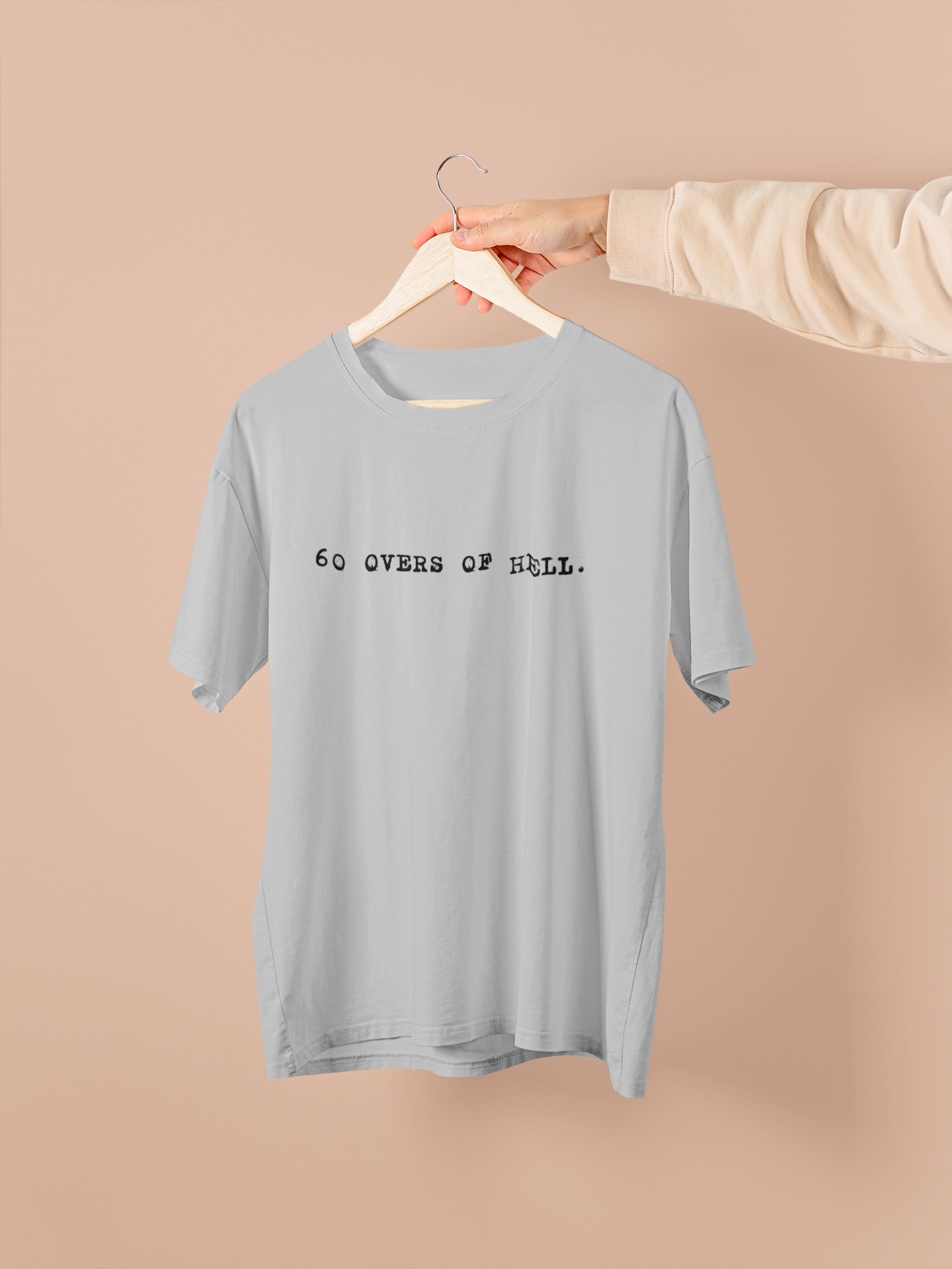 60 Overs of Hell Oversized Unisex T-Shirt