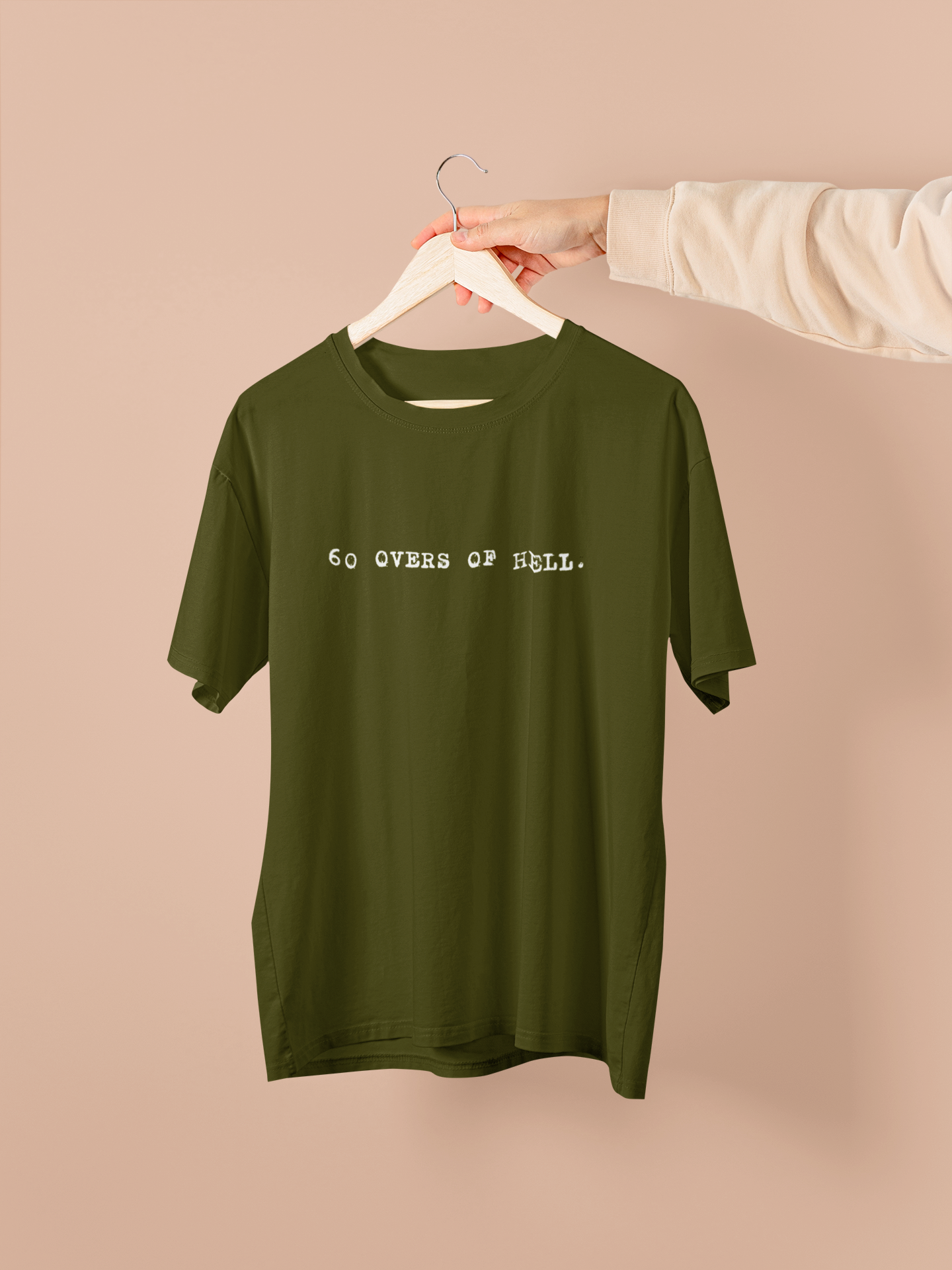 60 Overs of Hell Oversized Unisex T-Shirt